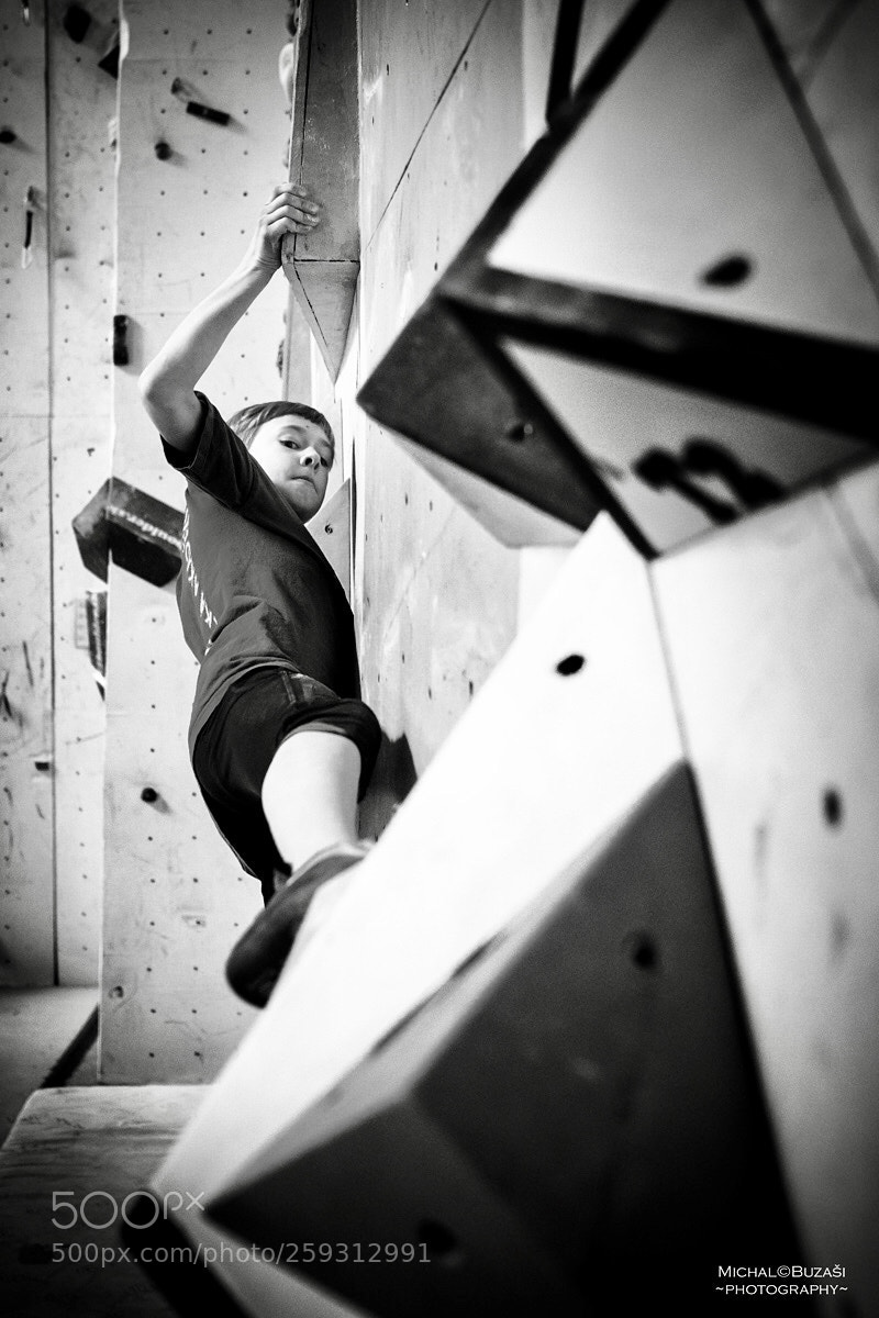 Nikon D500 sample photo. Climbing perspective photography