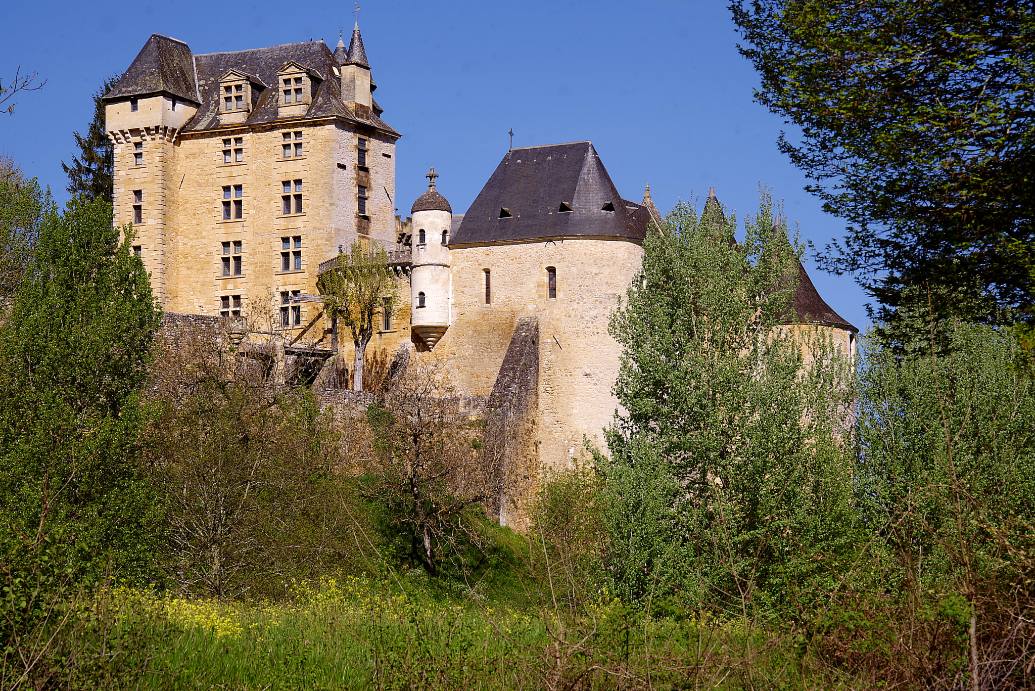 Pentax K-1 sample photo. Chateau de fayrac photography