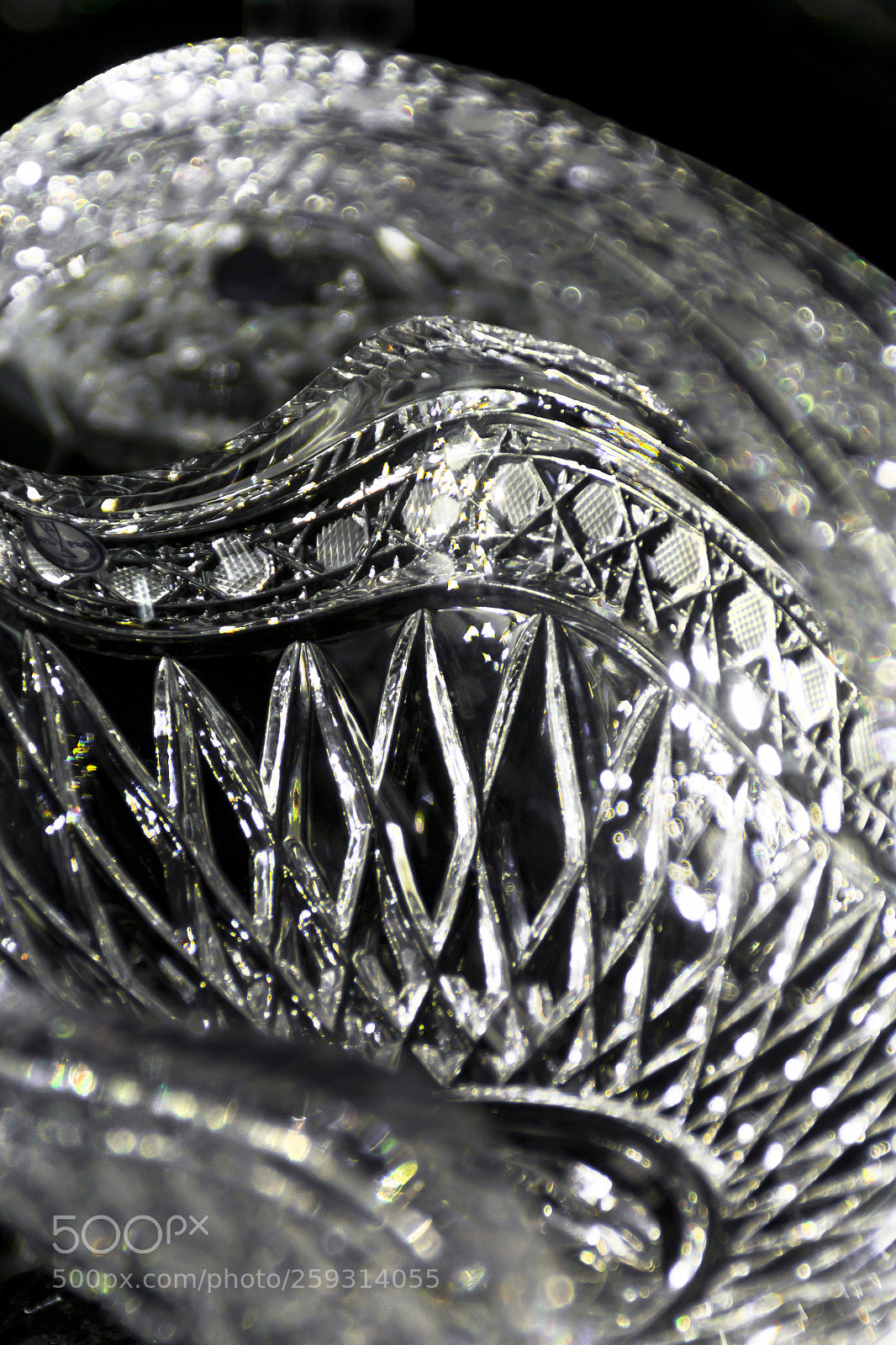 Nikon D3100 sample photo. Crystal photography
