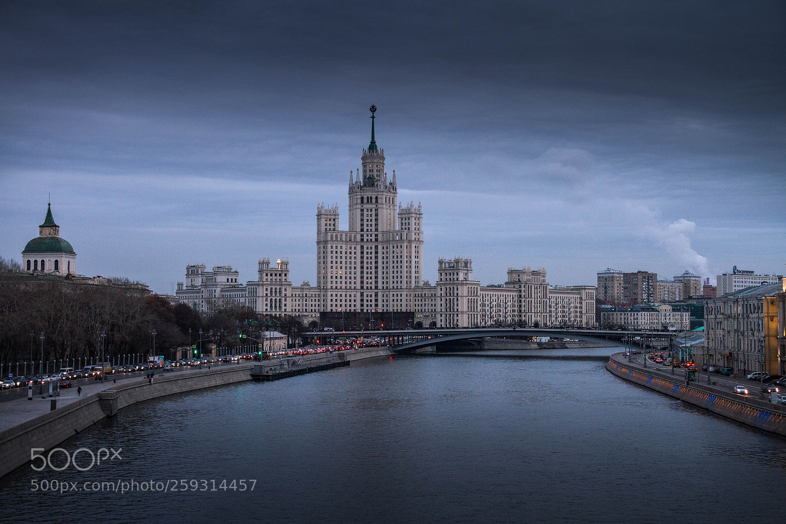 Canon EOS 7D sample photo. Moscow nights photography