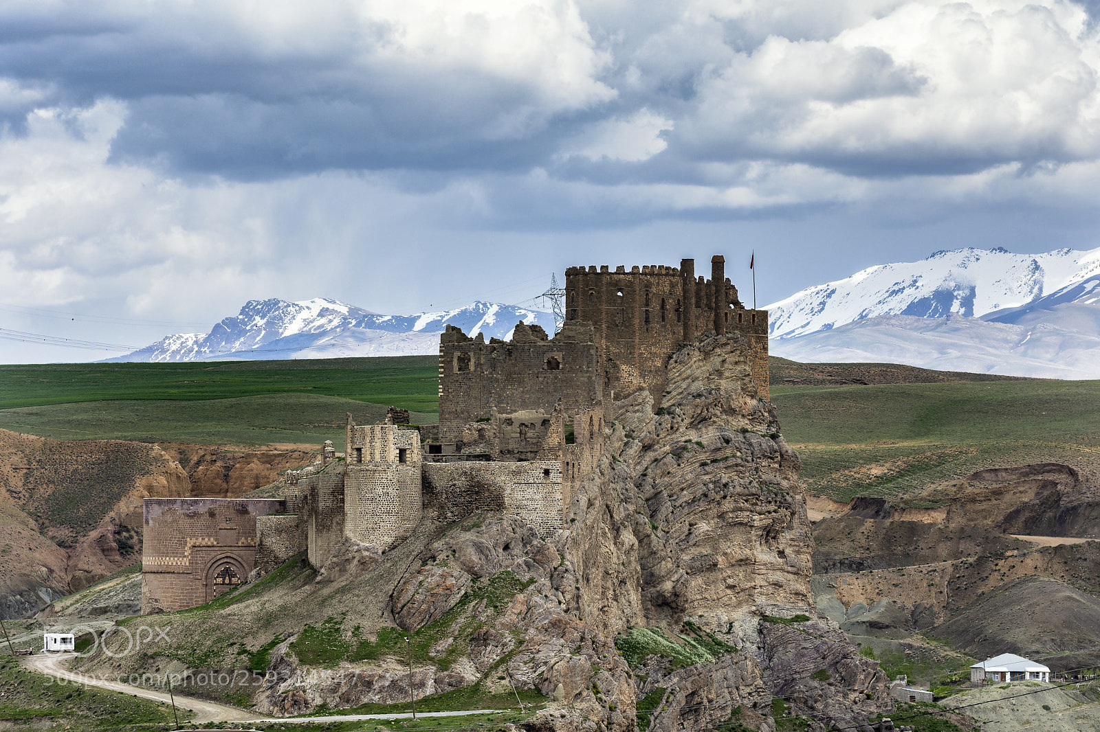 Nikon D7200 sample photo. Hoşap castle photography
