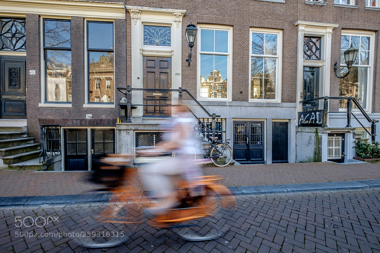 Fujifilm X-T1 sample photo. Speeding in amsterdam photography