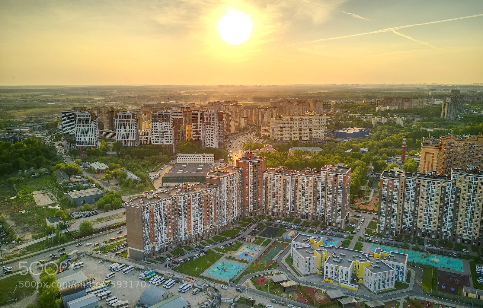 DJI FC220 sample photo. Sunshine photography