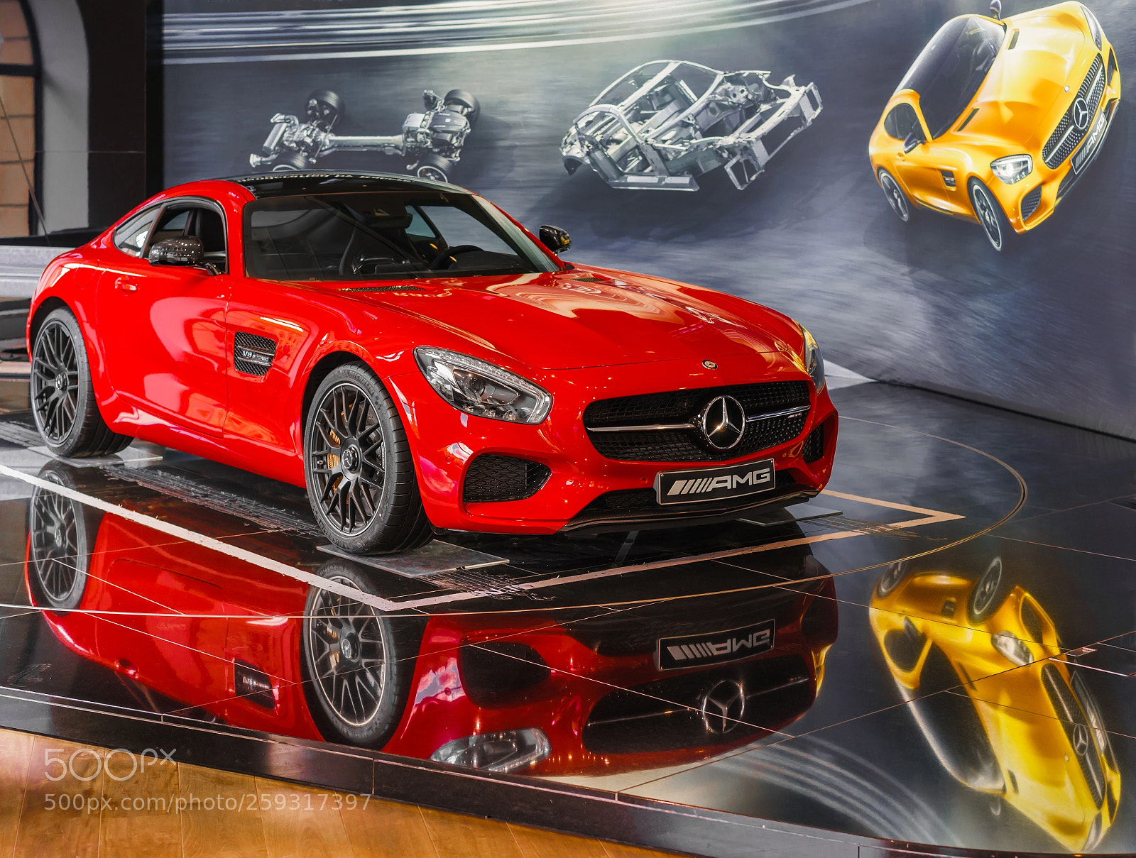 Sony a7 sample photo. Mercedes-benz amg gt s photography
