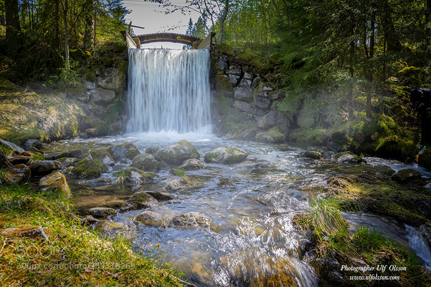 Nikon D7100 sample photo. Waterfall photography