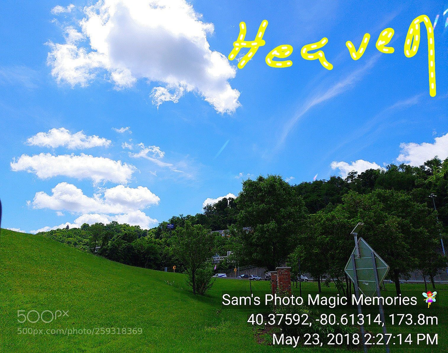 Samsung Galaxy S9+ sample photo. Heaven photography