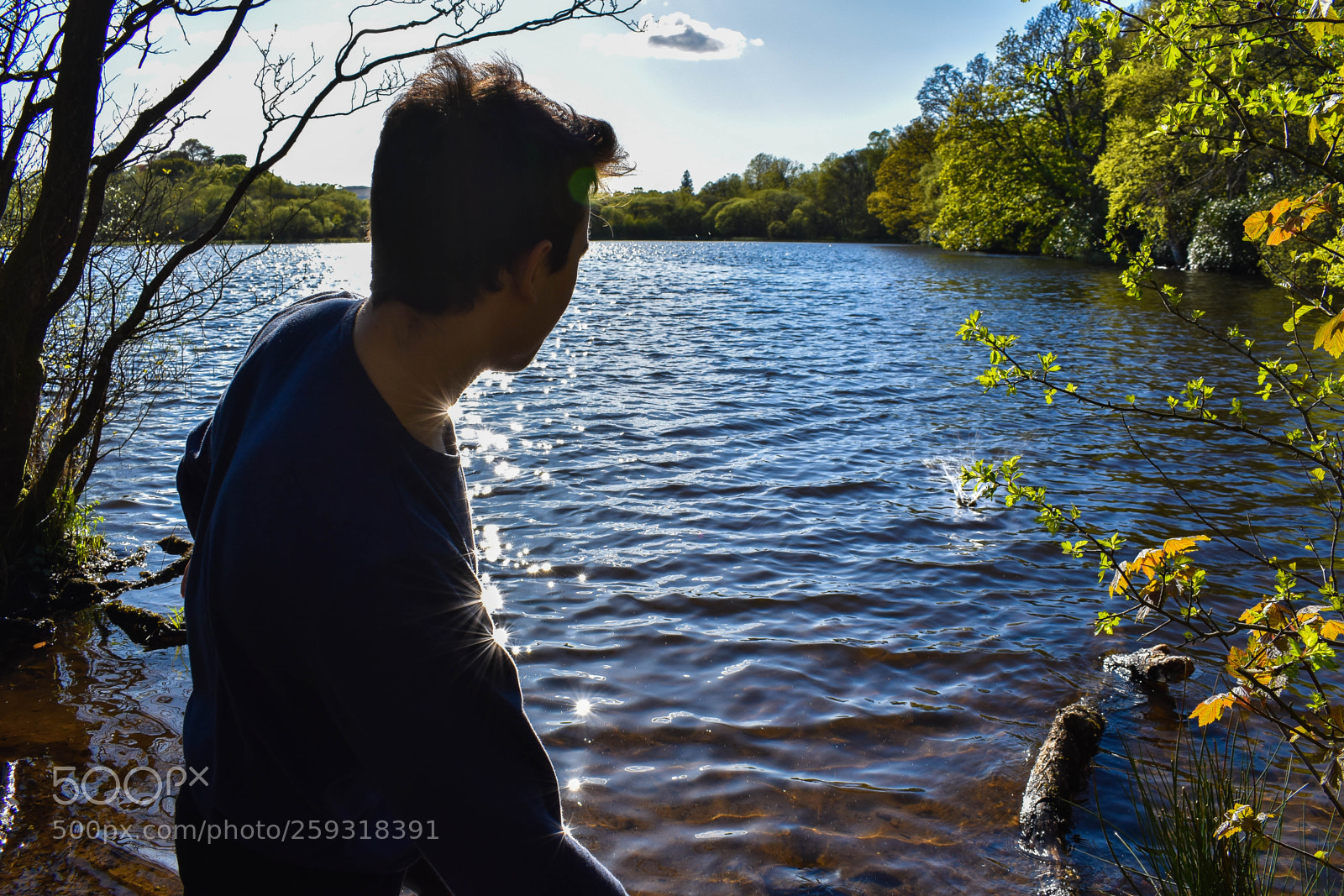 Nikon D5600 sample photo. Rock skipping photography