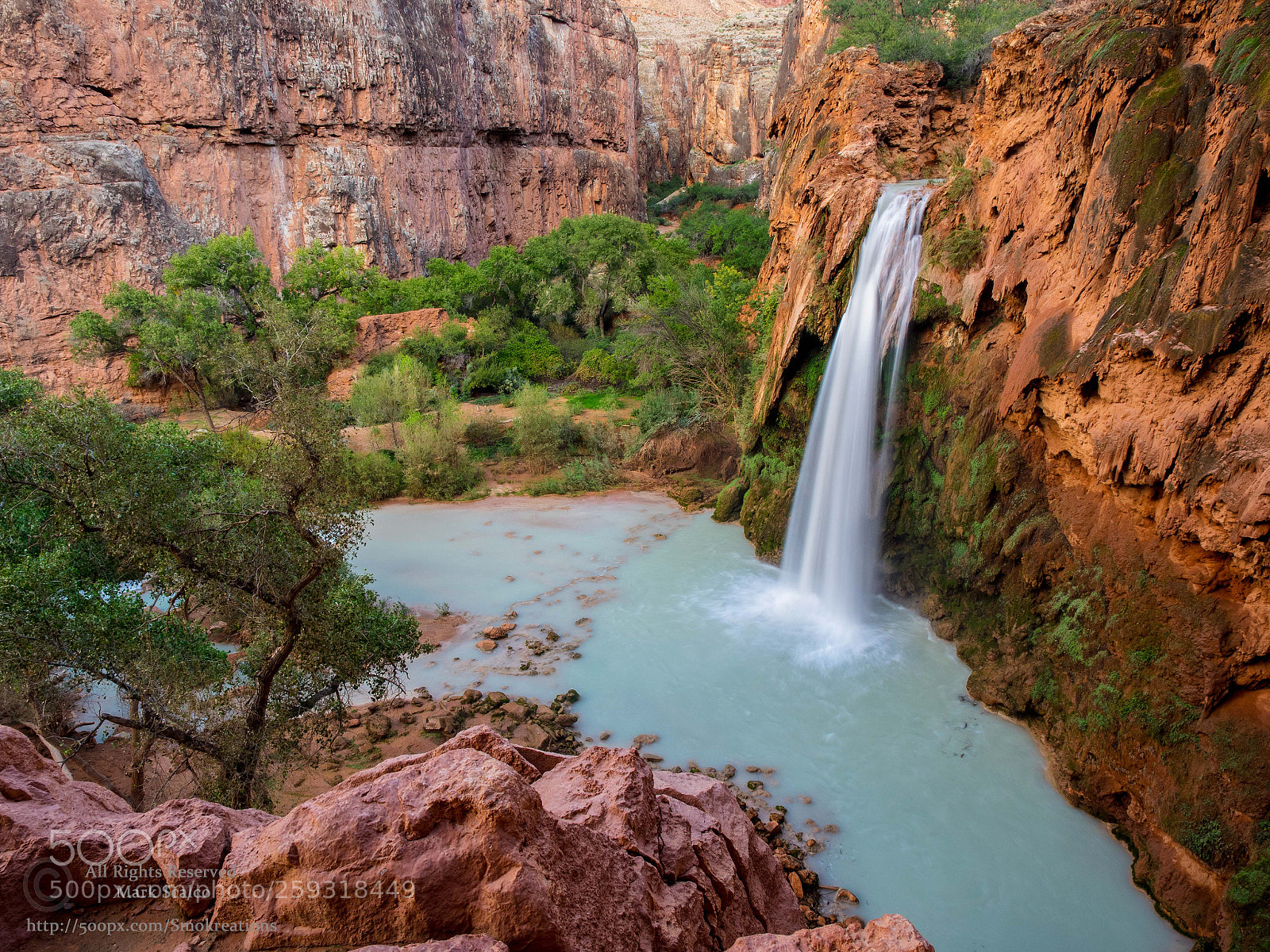 Olympus OM-D E-M1 sample photo. Havasu falls 1 photography