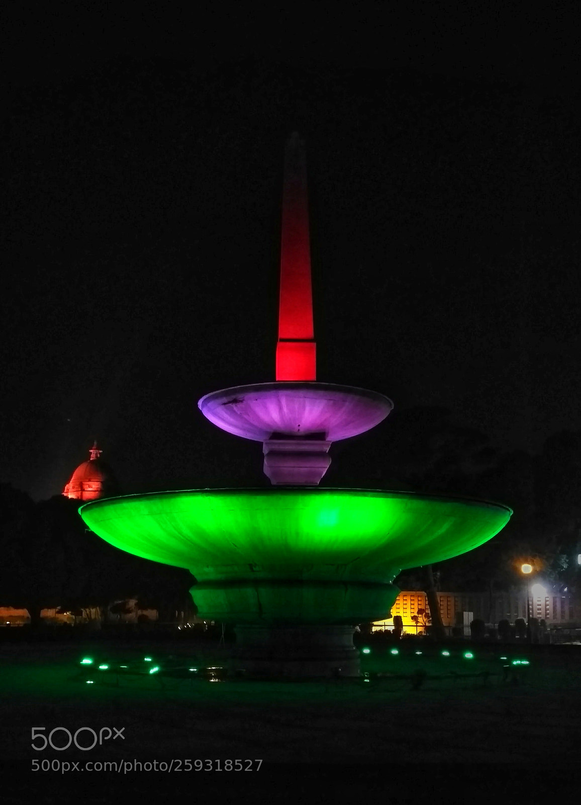Xiaomi Redmi 3S sample photo. Colored night photography