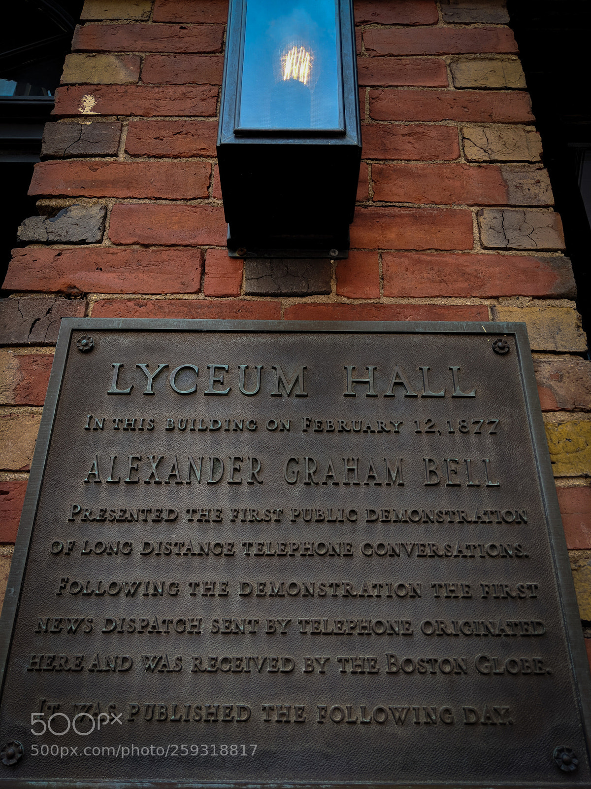 Google Pixel 2 sample photo. Lyceum hall . salem photography