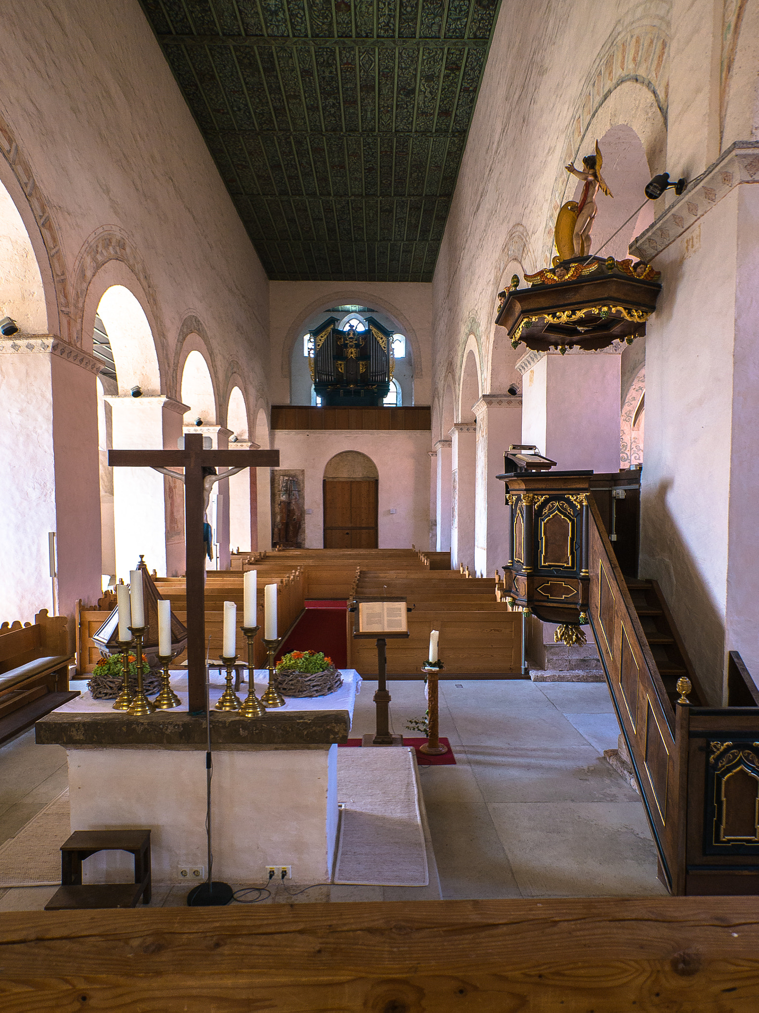 Panasonic Lumix DMC-G5 sample photo. Kirche st. maria auhausen photography