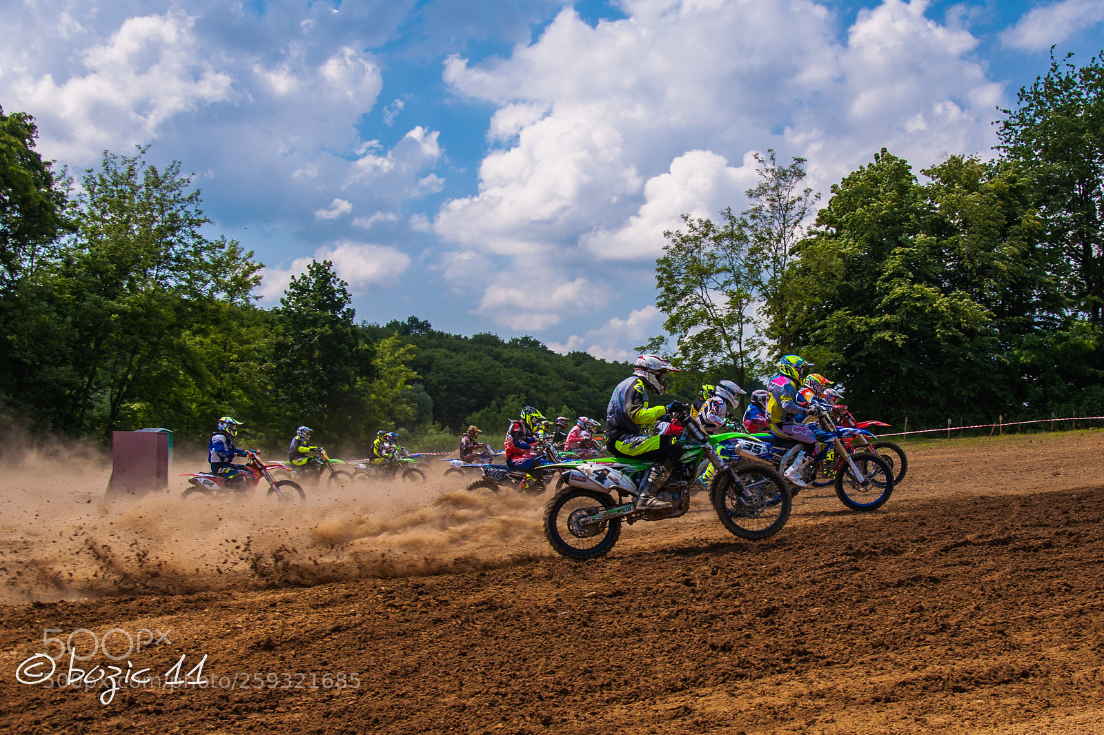 Nikon D90 sample photo. Motocross photography