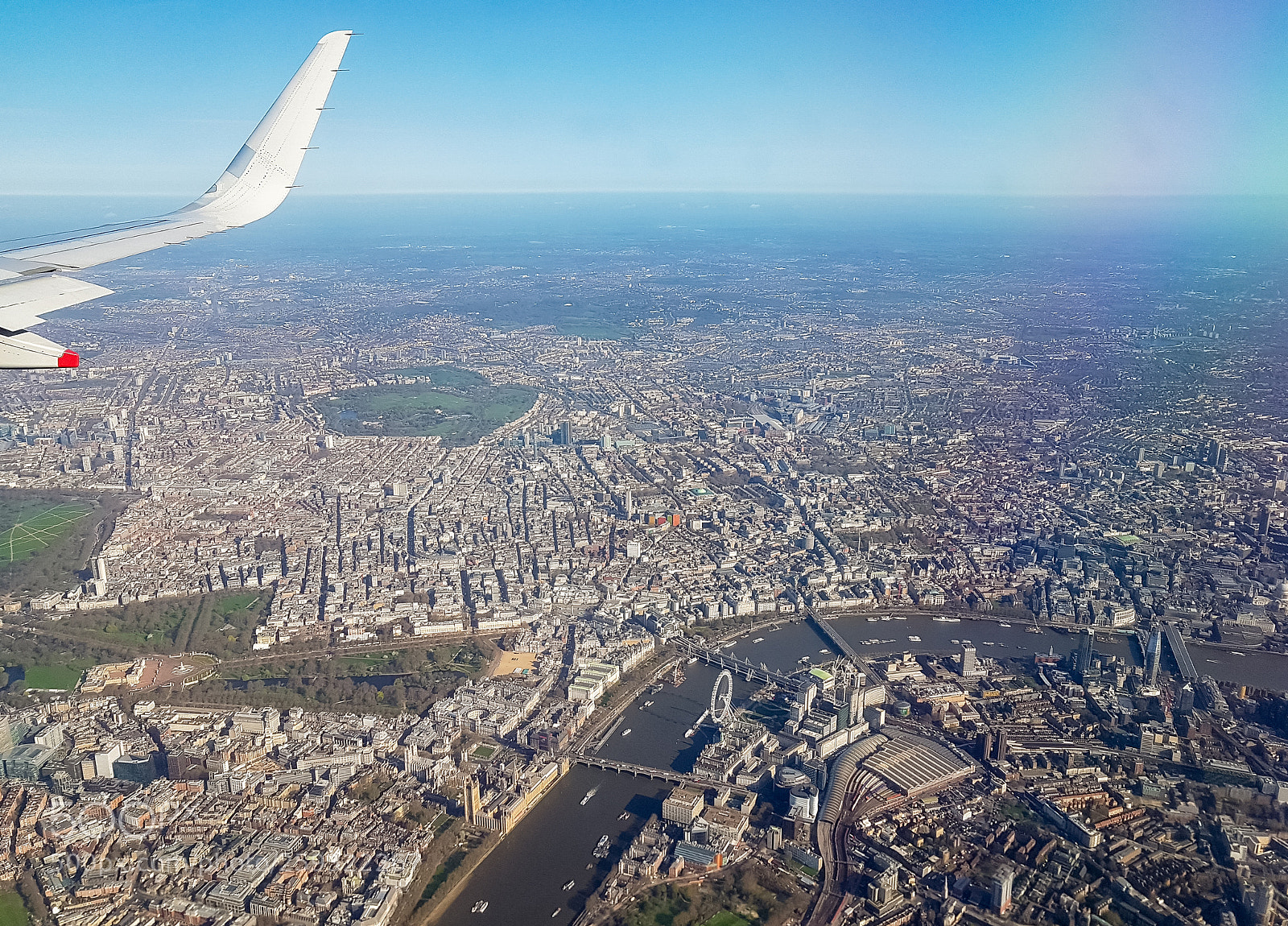 Samsung Galaxy S7 Edge sample photo. London flyover photography