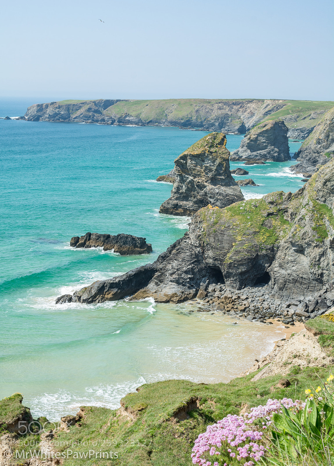 Nikon D7100 sample photo. Bedruthan steps, cornwall photography