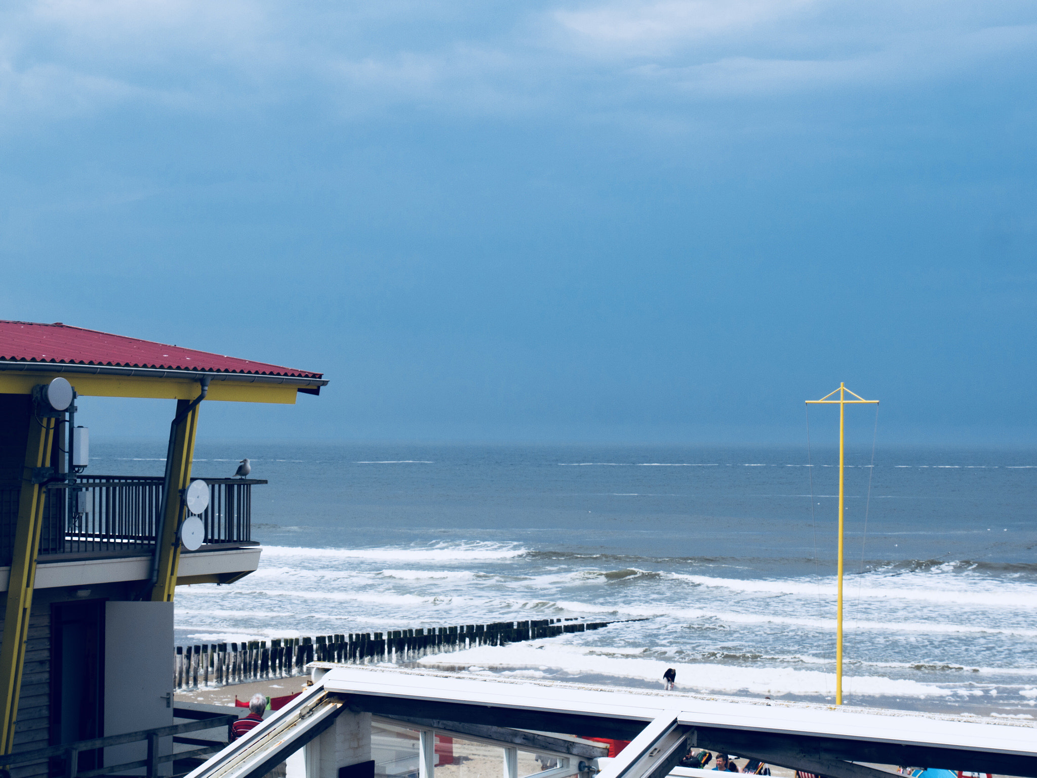 Panasonic Lumix DMC-G85 (Lumix DMC-G80) sample photo. Seagull lookout photography