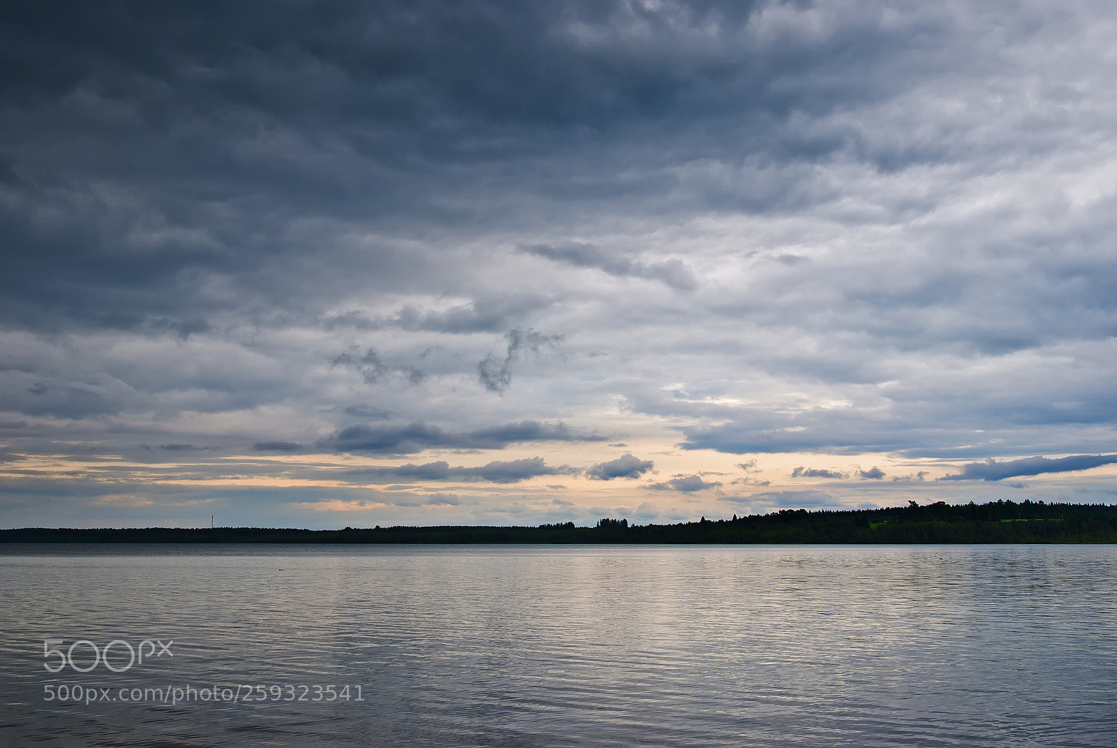 Nikon D60 sample photo. Dark clouds over the photography