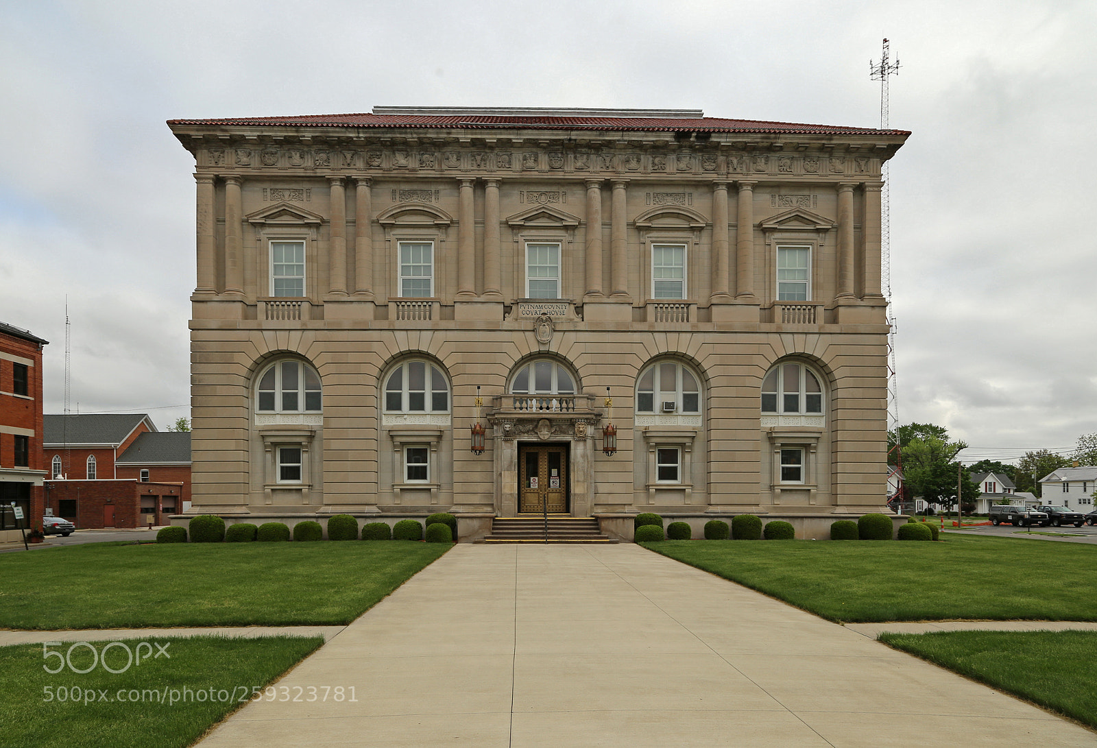 Canon EOS 6D sample photo. Putnam county courthouse ottawa photography