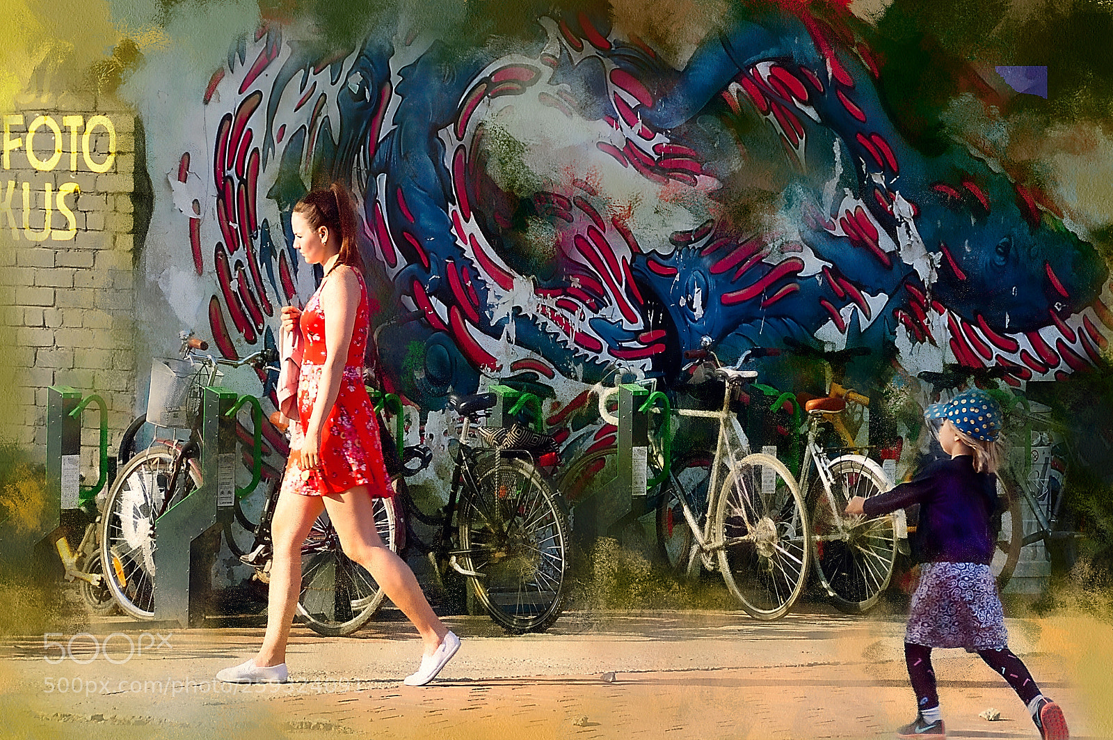 Nikon D90 sample photo. Street installation photography