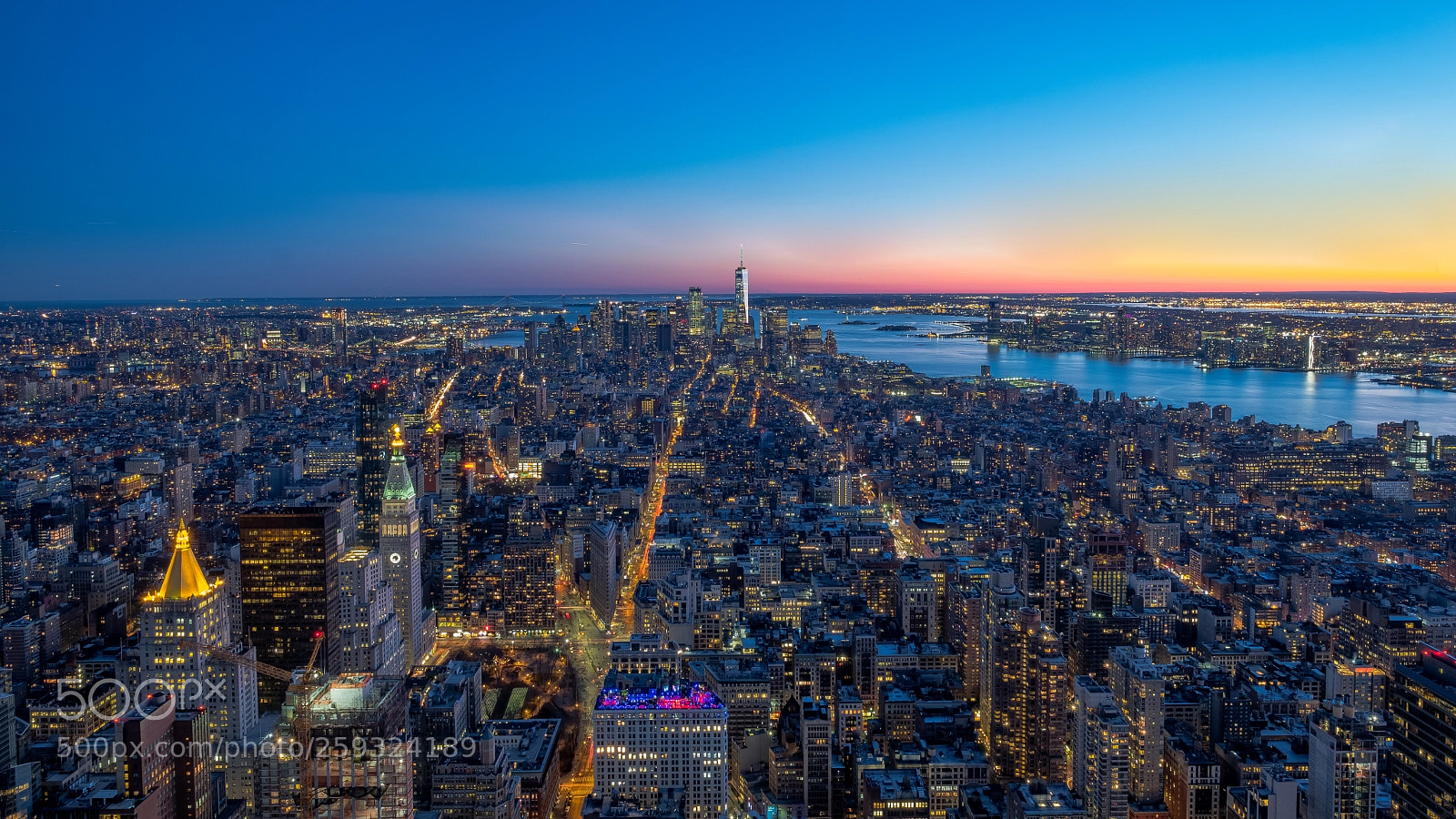 Fujifilm X-T20 sample photo. New york sunset photography