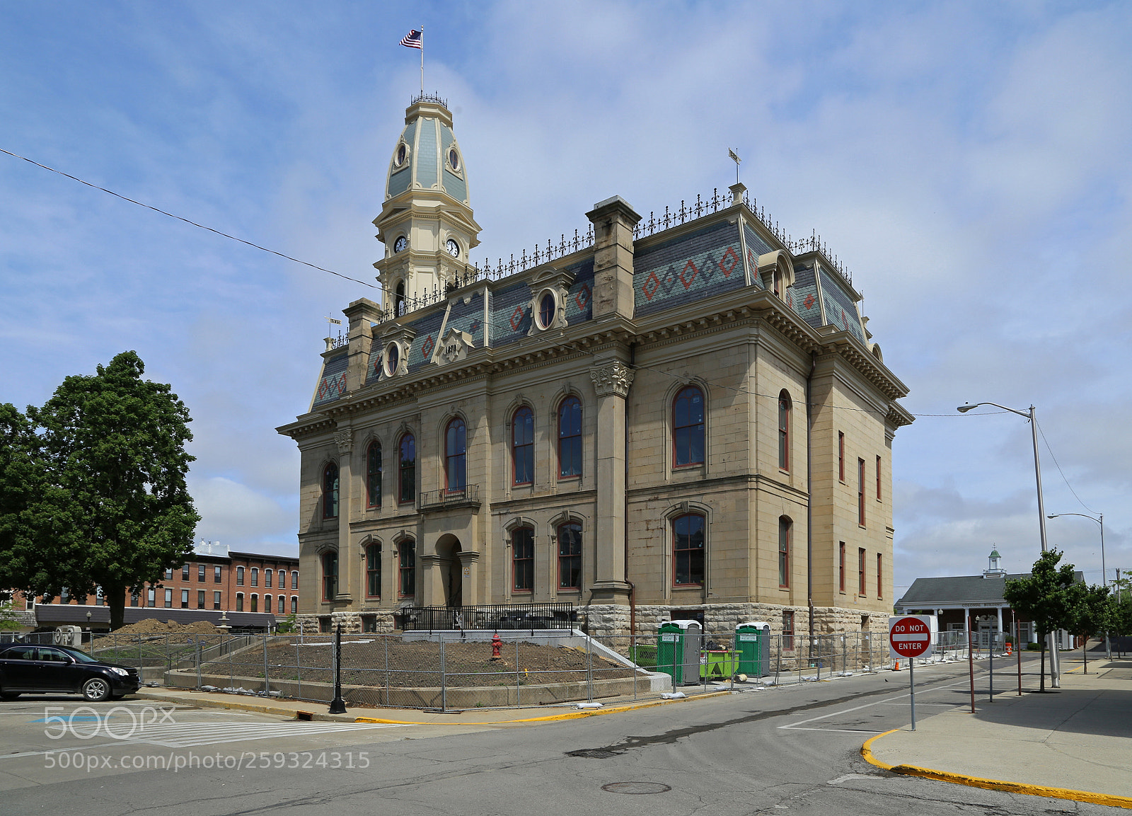 Canon EOS 6D sample photo. Logan county courthouse bellefontaine photography