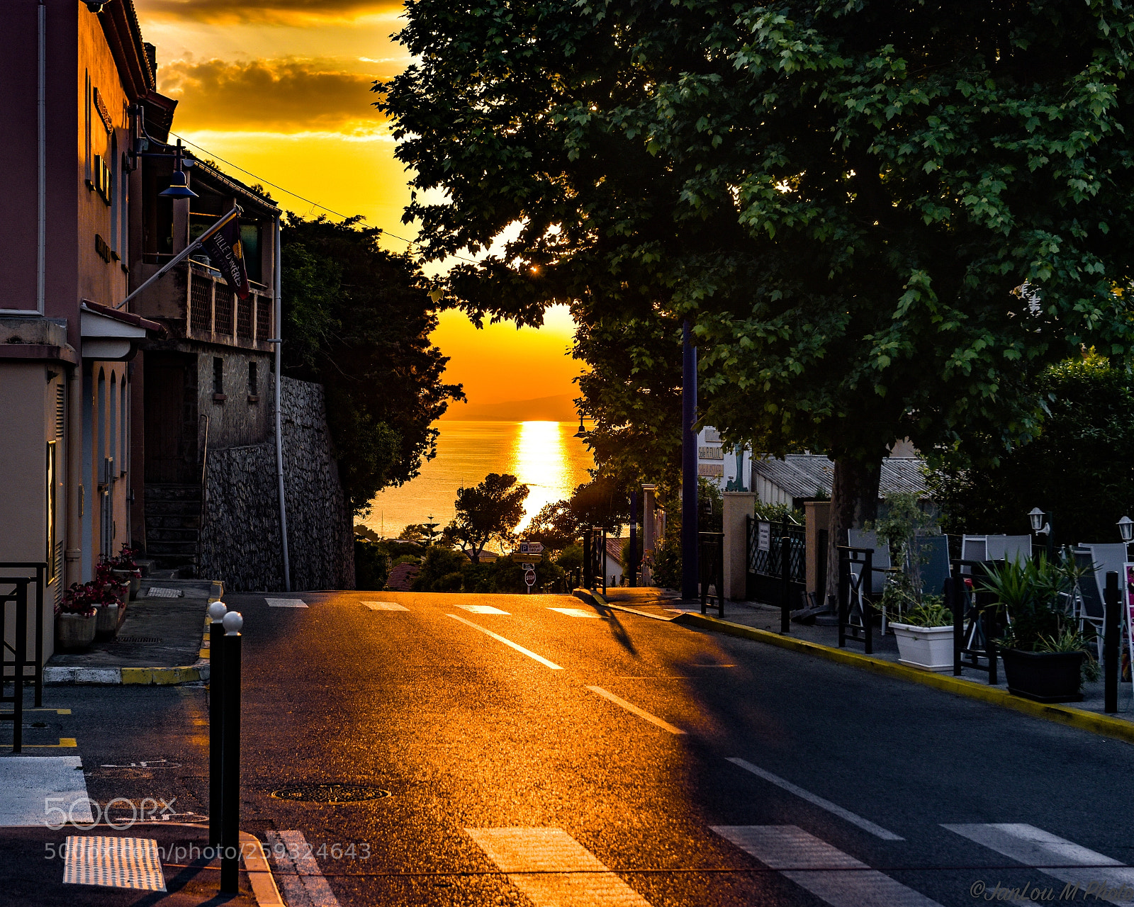 Nikon D750 sample photo. Sunset at giens photography