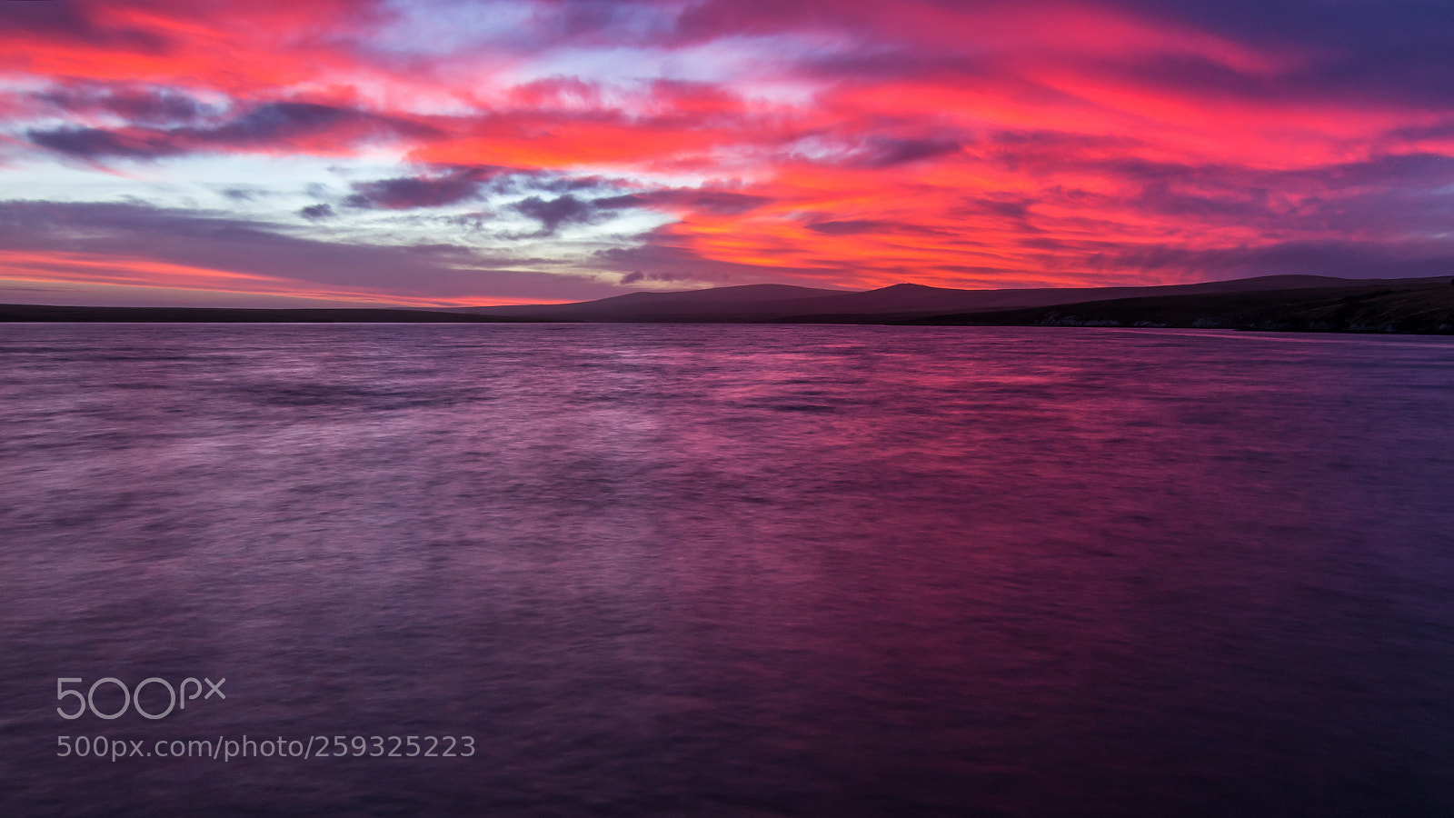 Canon EOS 700D (EOS Rebel T5i / EOS Kiss X7i) sample photo. Falkland islands sunset photography