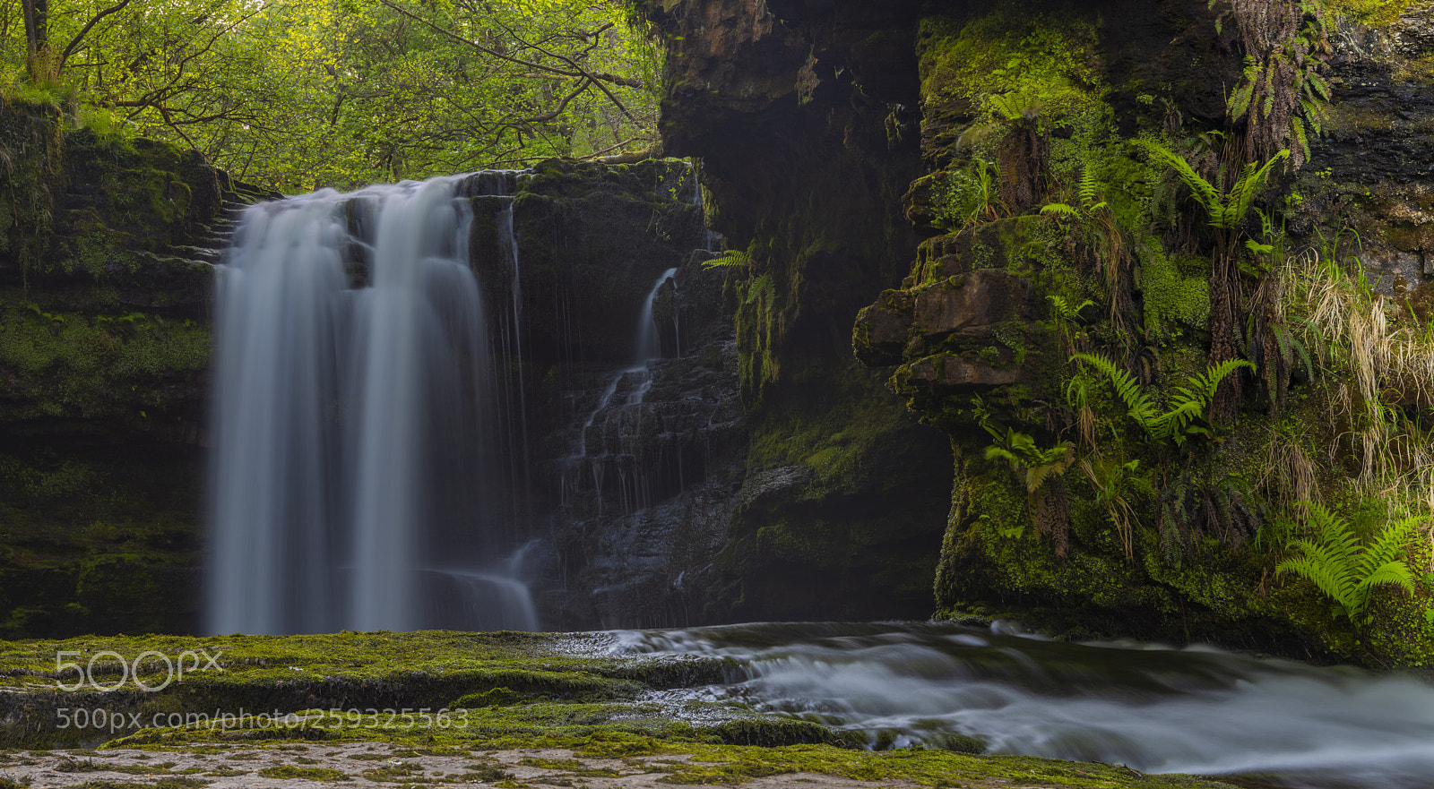 Nikon D810 sample photo. Brecon beacons waterfalls () photography