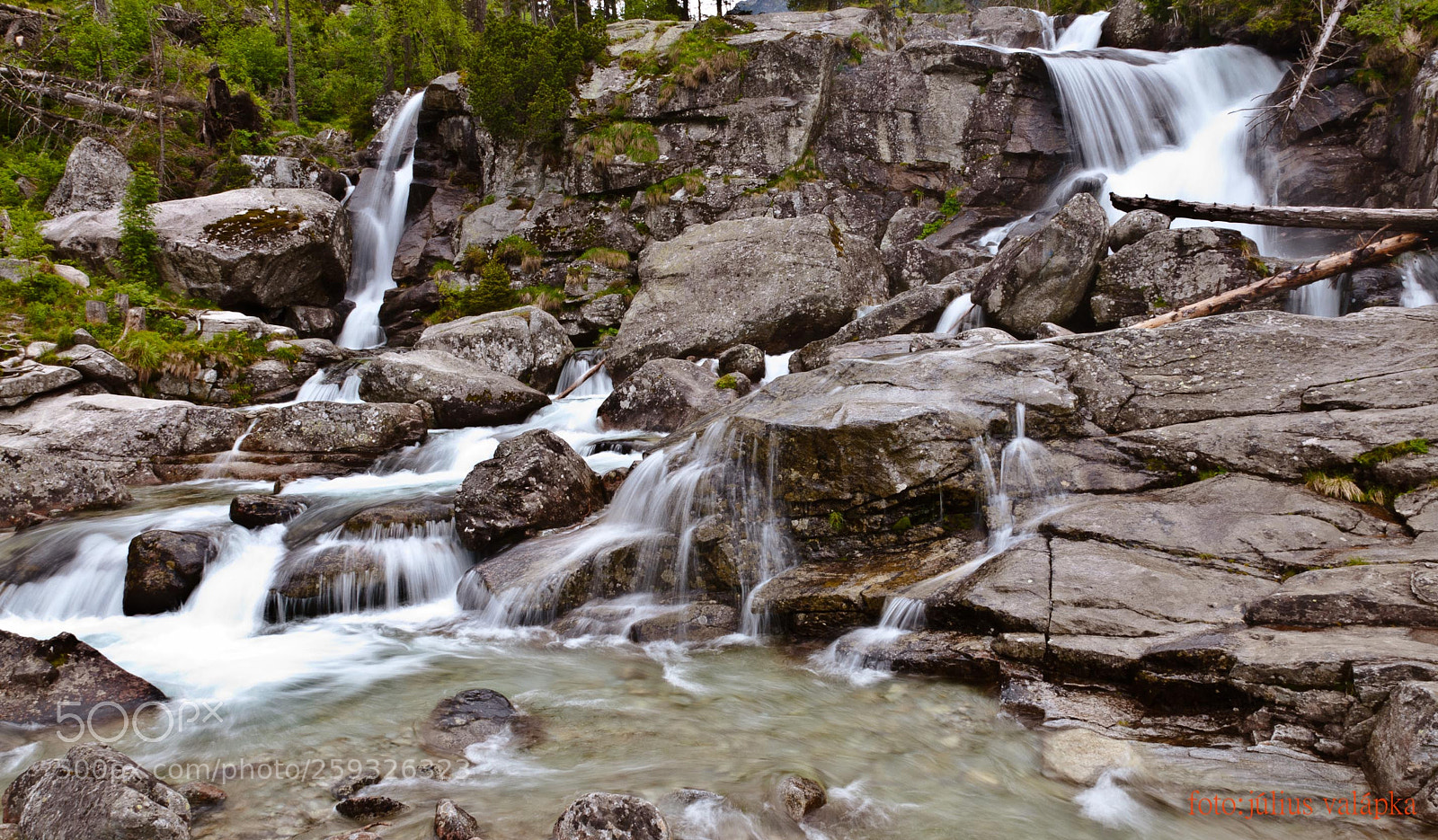 Nikon D300 sample photo. Waterfalls studeneho potoka ii. photography