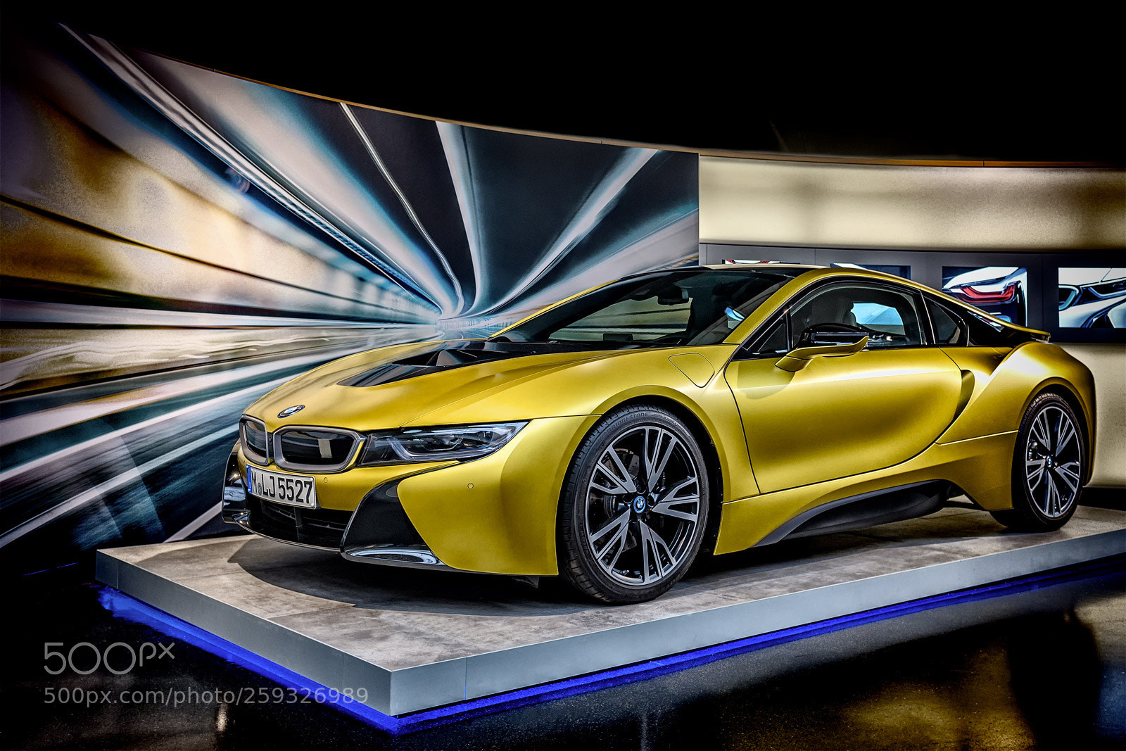 Fujifilm X100F sample photo. Bmw i8 photography