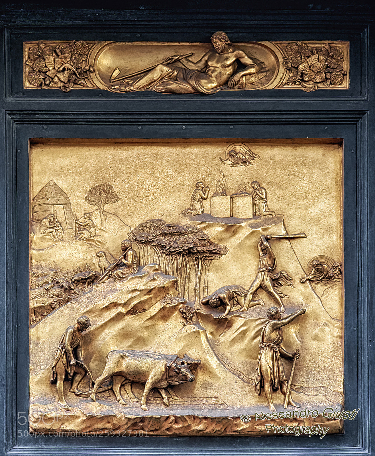 Nikon D700 sample photo. Caino e abele (ghiberti) photography