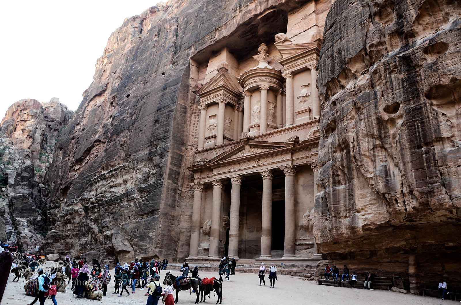 Nikon D5100 sample photo. Lost city of petra photography