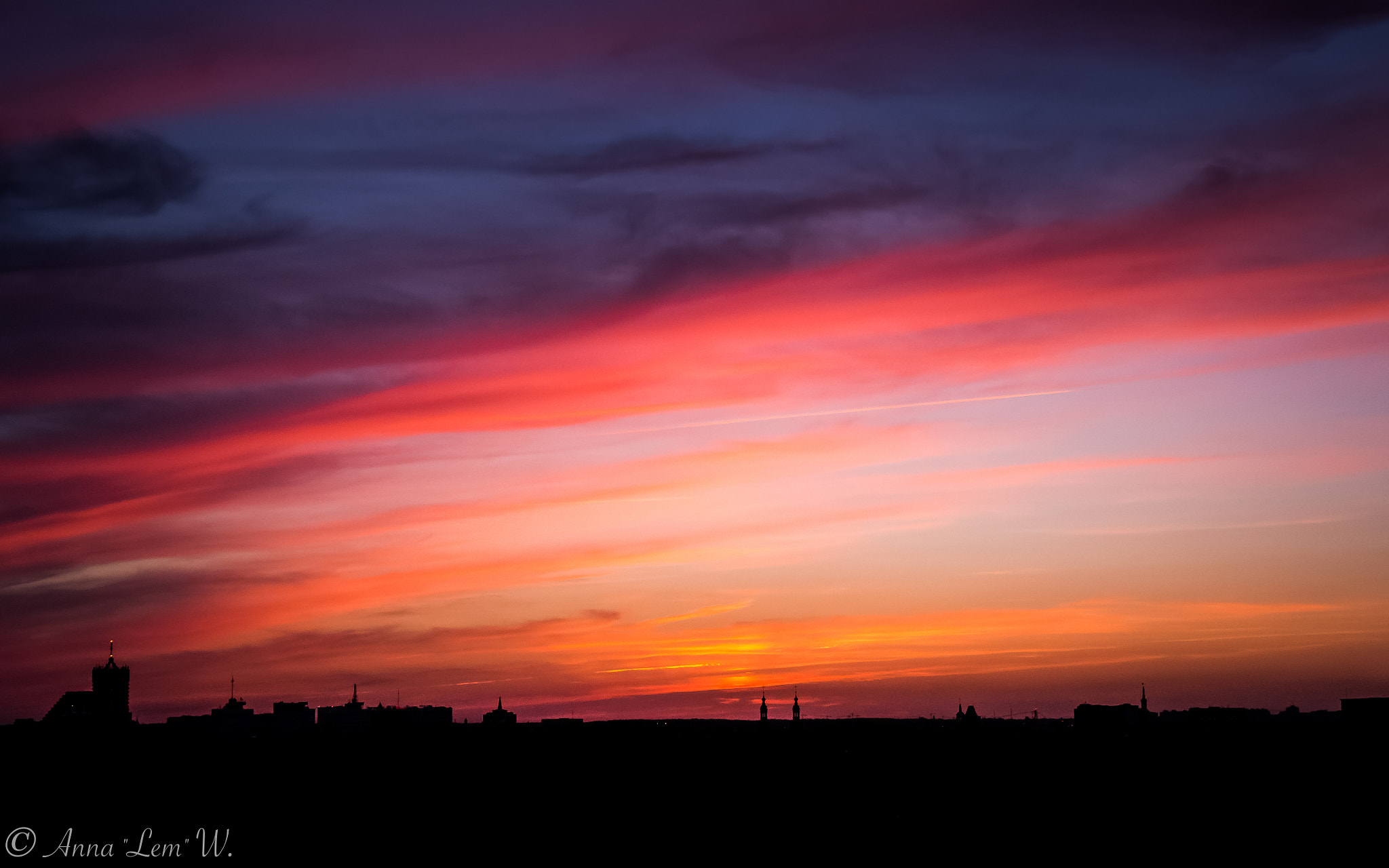 Olympus PEN E-PL5 sample photo. Colorful sunset photography