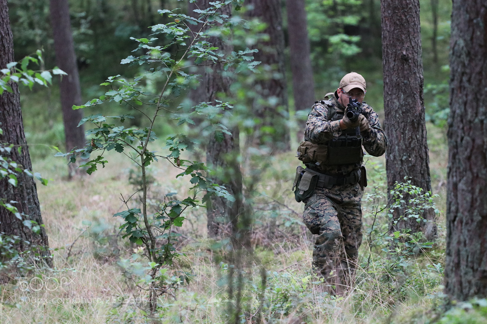 Canon EOS 80D sample photo. Man on patrol photography