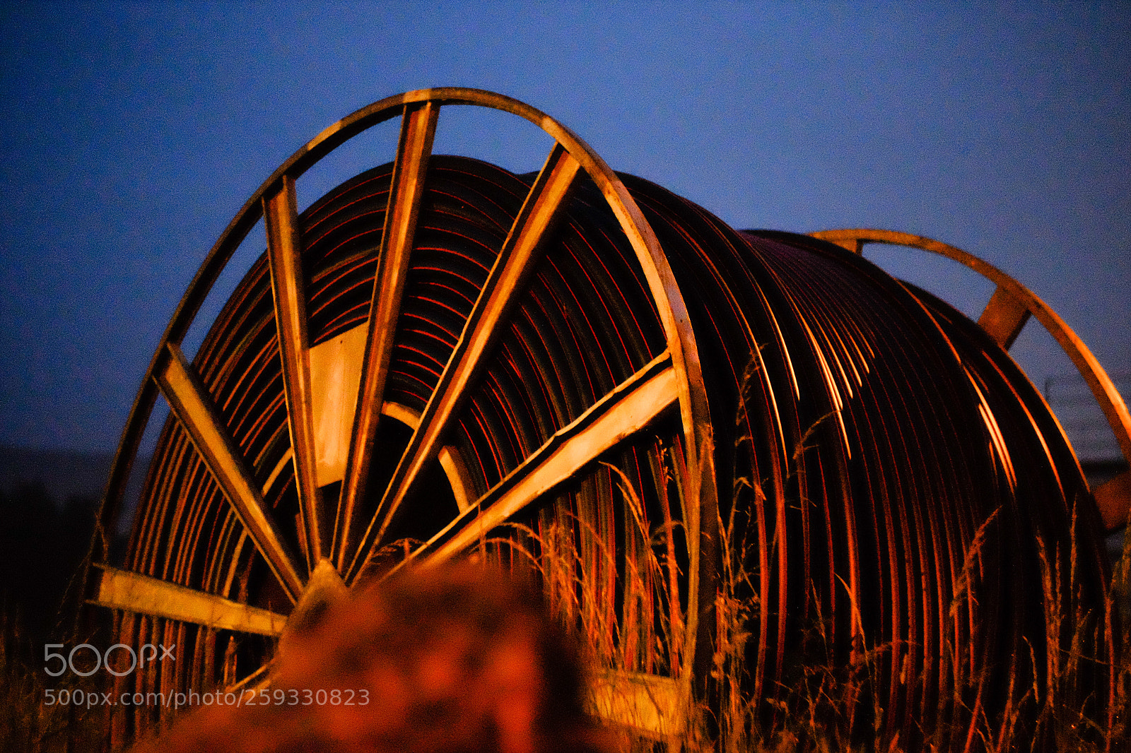 Fujifilm X-T1 sample photo. Cable drum photography