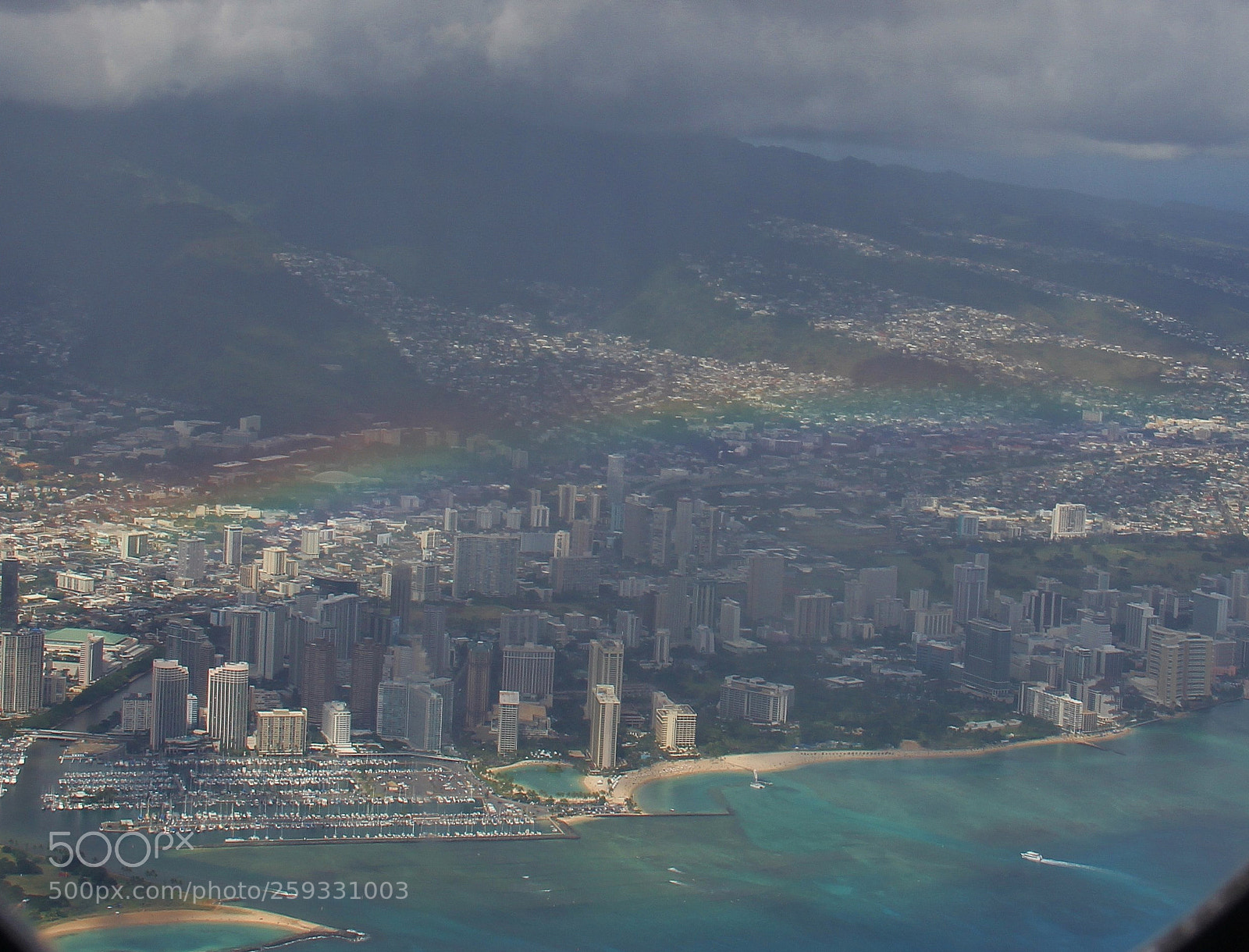 Canon EOS 60D sample photo. Honolulu, hawaii rainbow photography