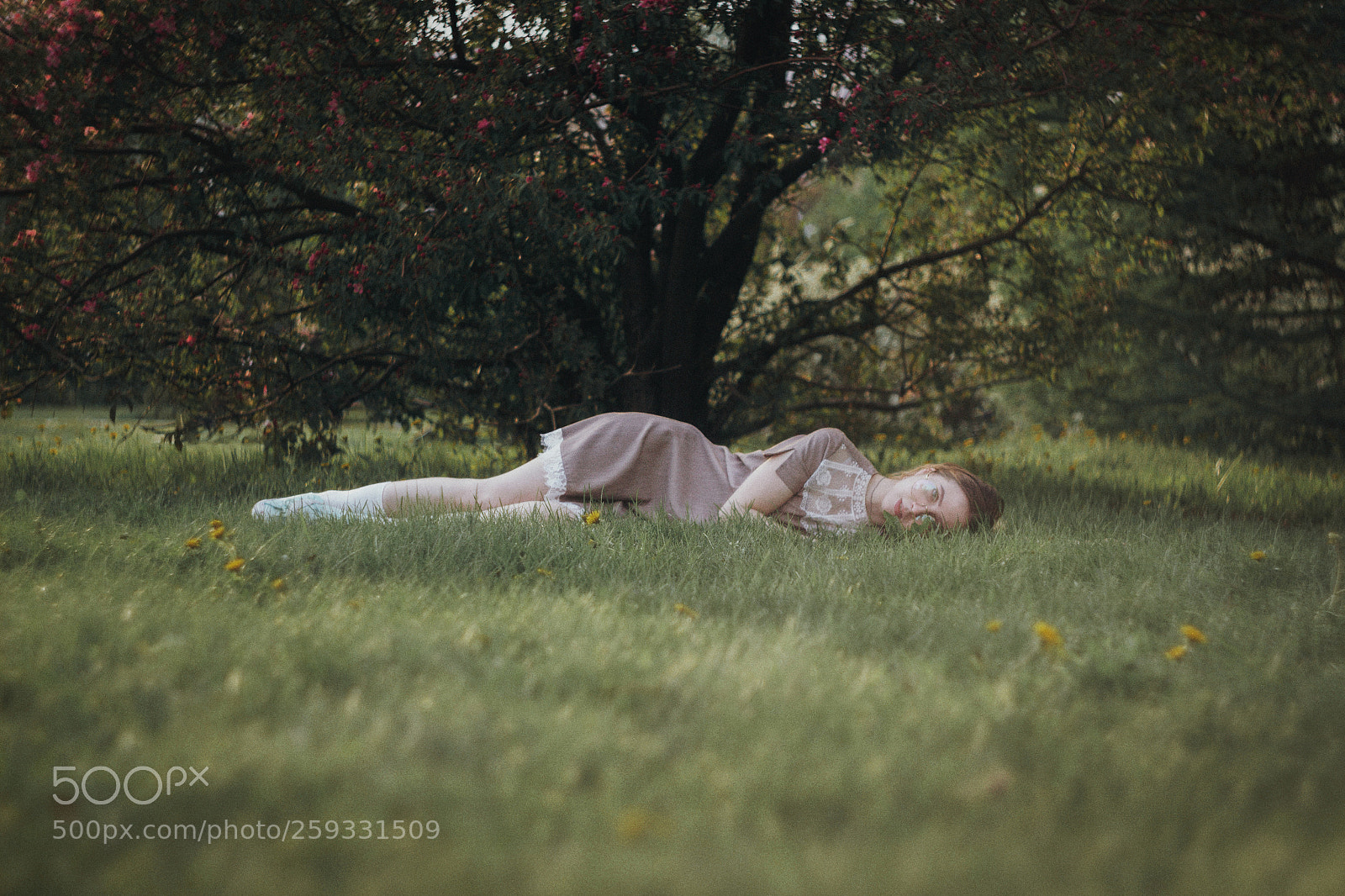 Canon EOS 600D (Rebel EOS T3i / EOS Kiss X5) sample photo. Girl near tree photography