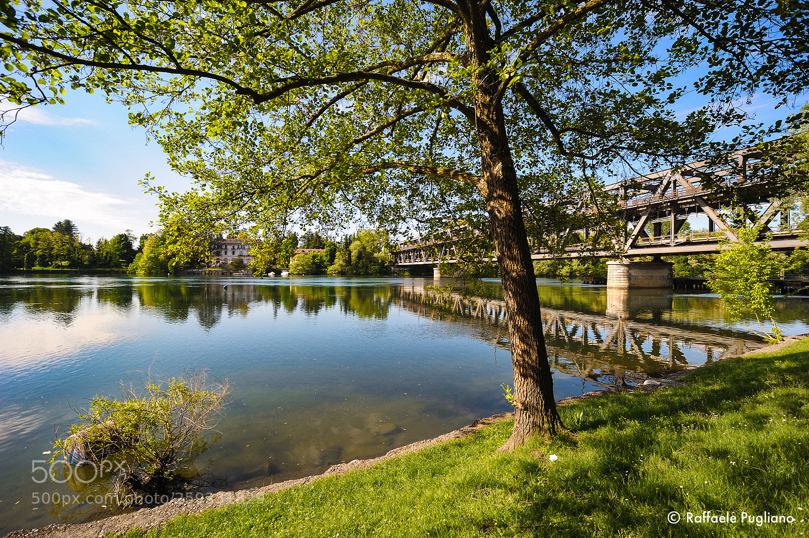 Nikon D3 sample photo. Ticino river  photography