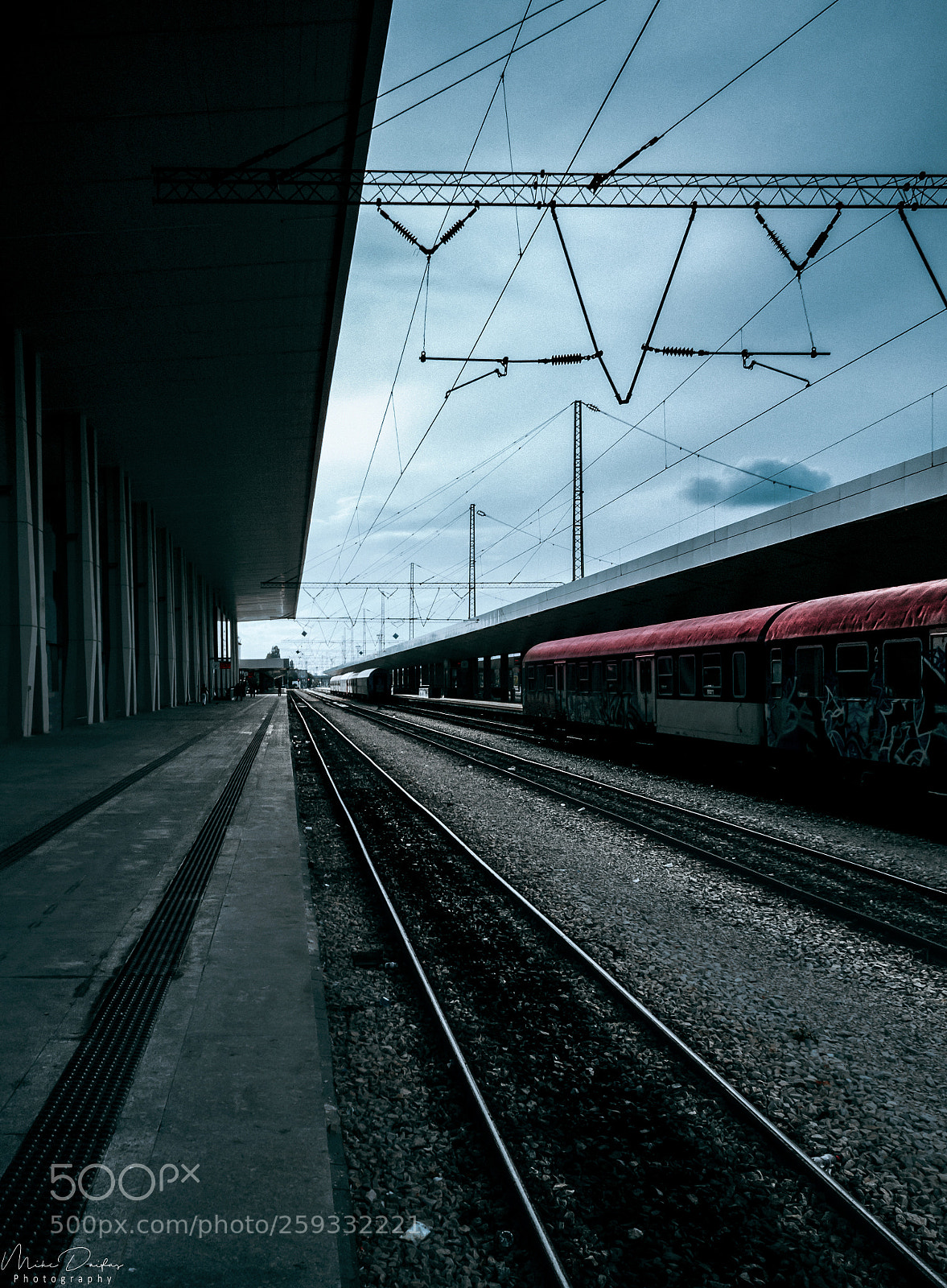 Nikon D5100 sample photo. Train railway . photography
