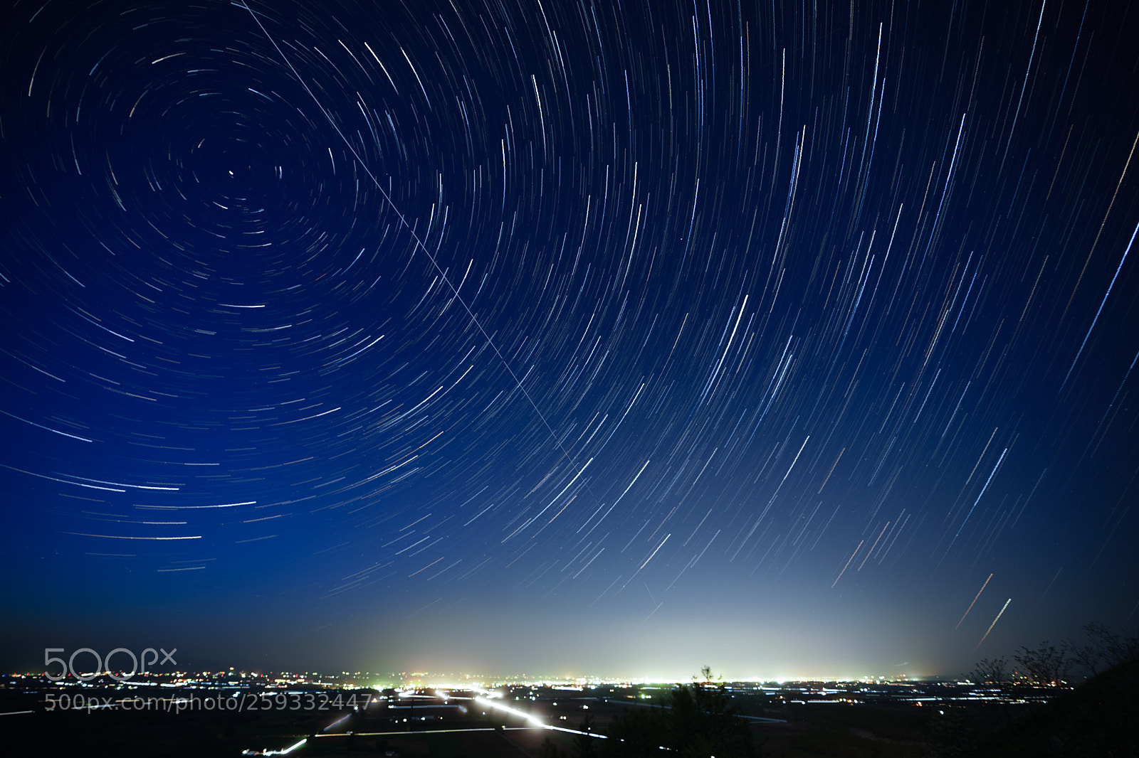 Sony a9 sample photo. Star trail photography
