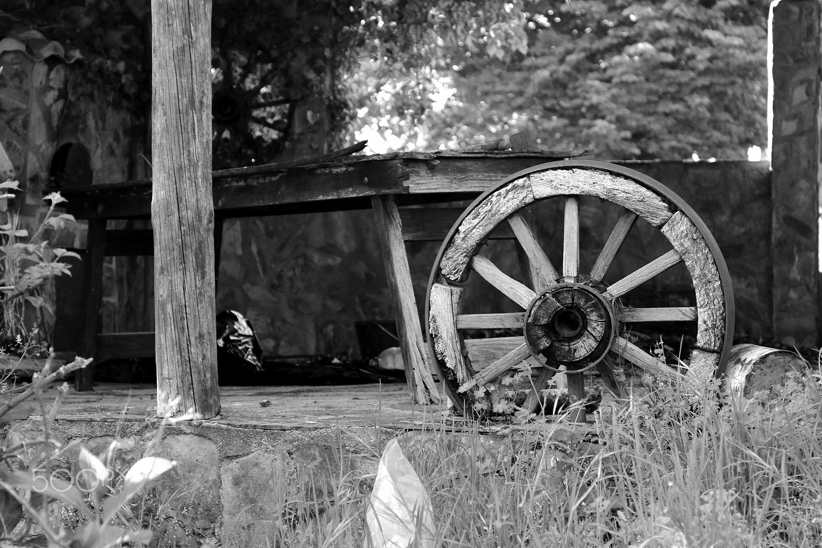 Canon EF 24-70mm F4L IS USM sample photo. The wheel photography