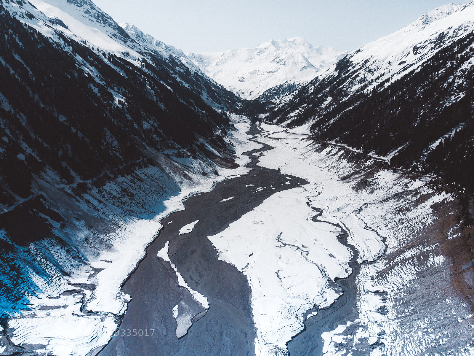 DJI FC220 sample photo. Kaunertal, austria photography