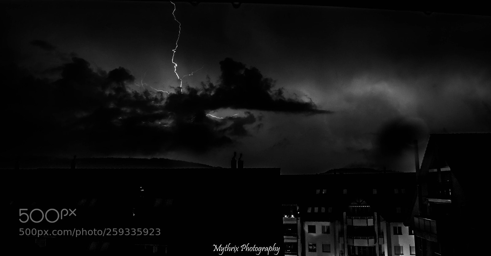Nikon D5000 sample photo. Lightnings over dällikon photography