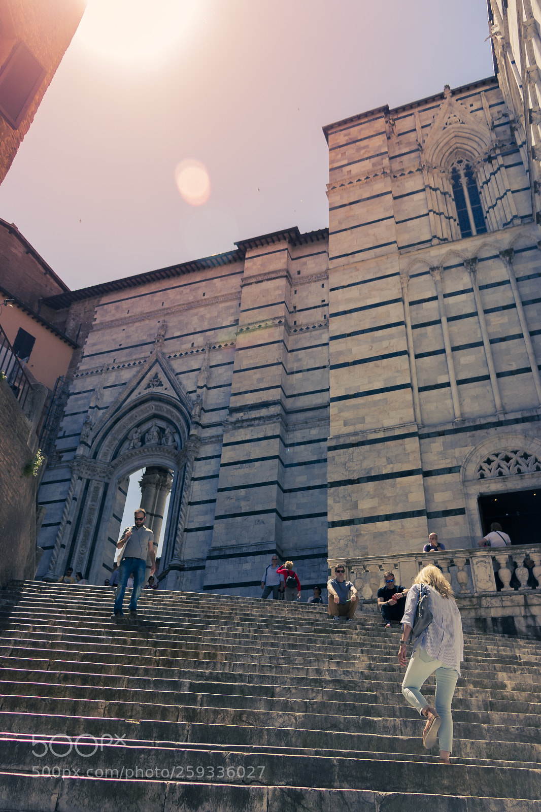 Canon EOS 80D sample photo. Sunflare in siena photography