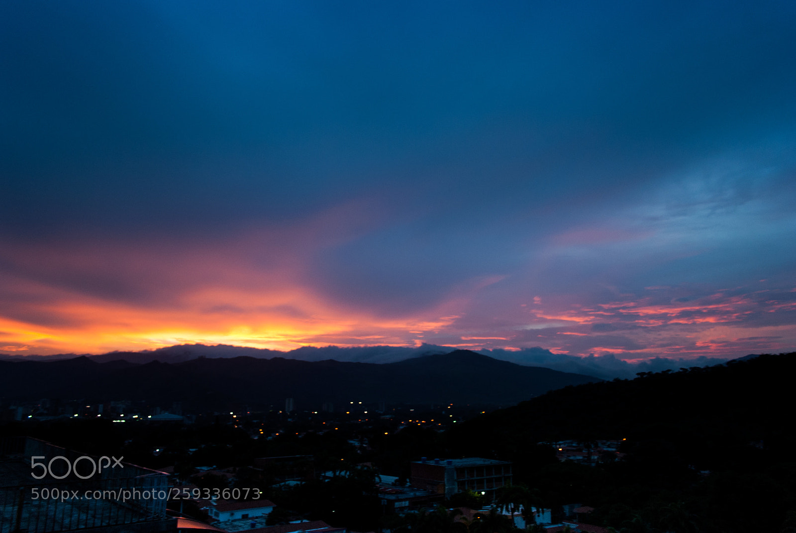 Nikon D60 sample photo. Valencia's sunset photography
