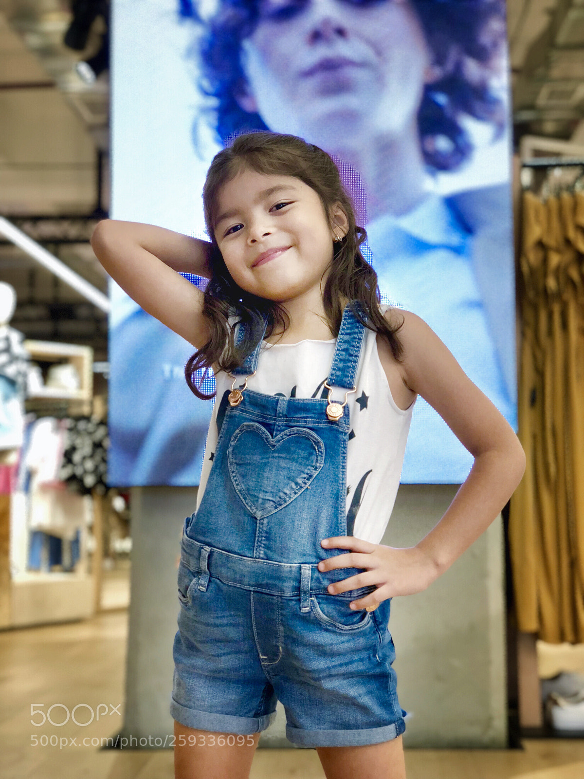 Apple iPhone X sample photo. Cute little model photography