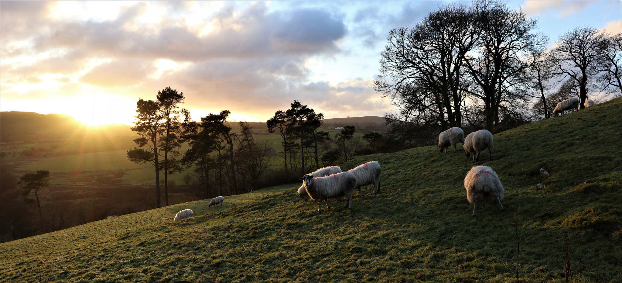 Canon EOS M6 sample photo. Peak district sunset photography