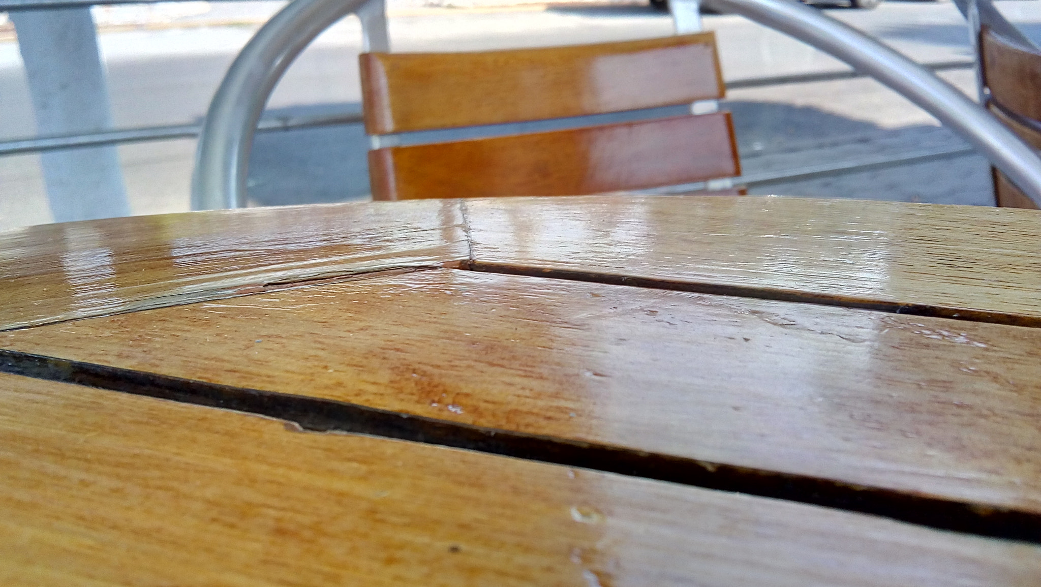 Motorola Moto E4 sample photo. En un café photography