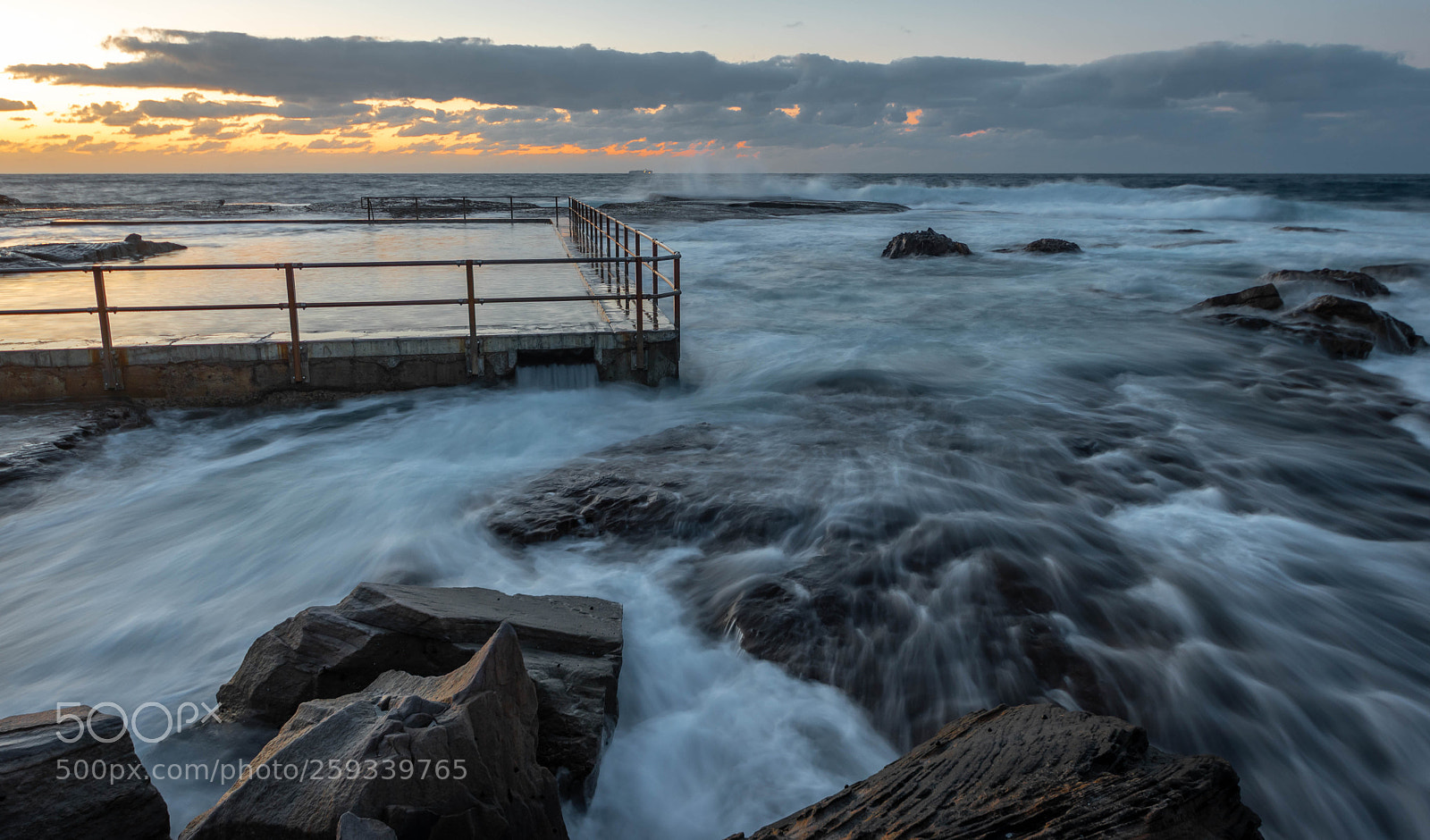 Nikon D5600 sample photo. Rough sea at curl photography