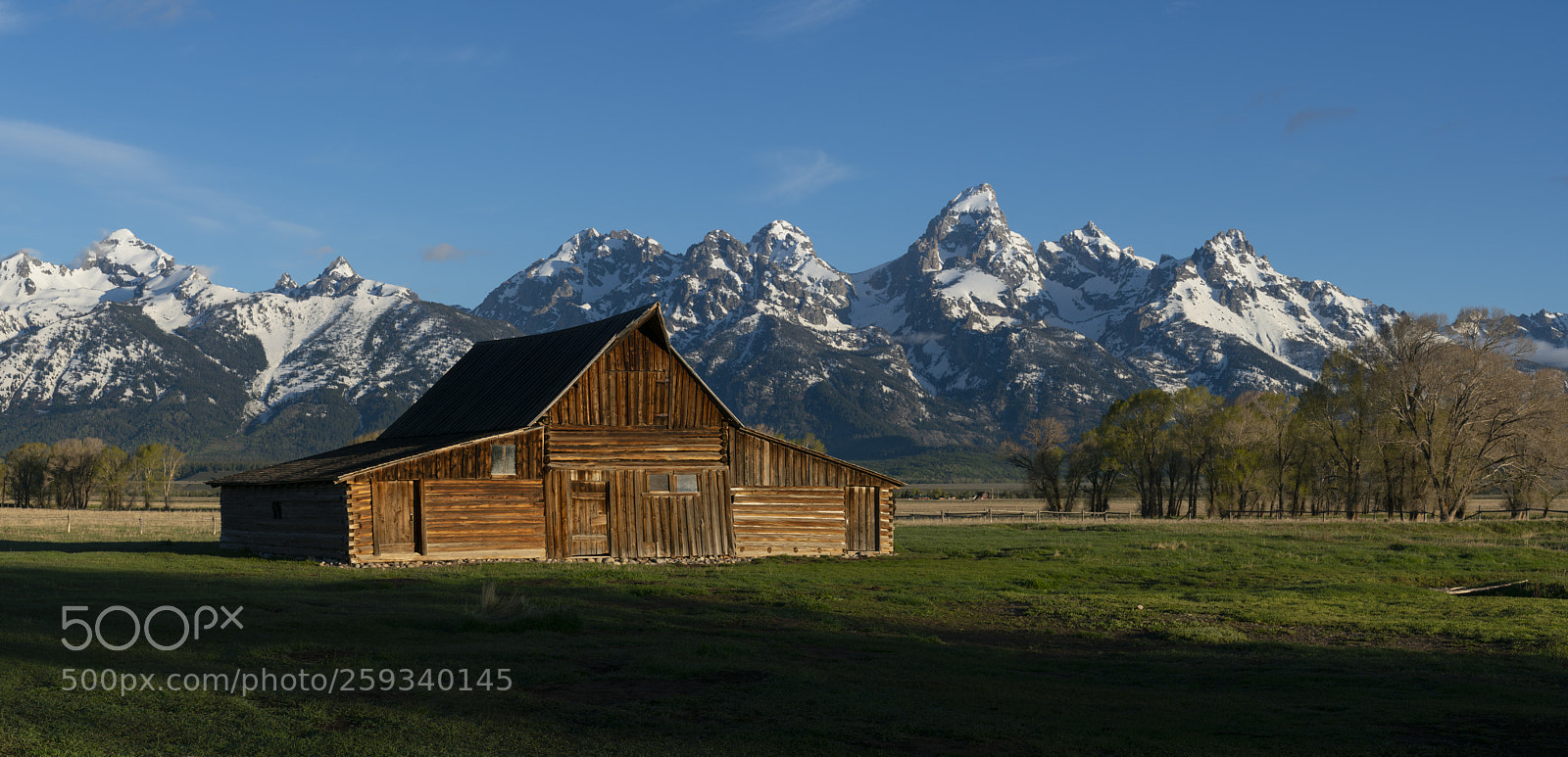 Sony a7R II sample photo. Pano of moulton barn photography