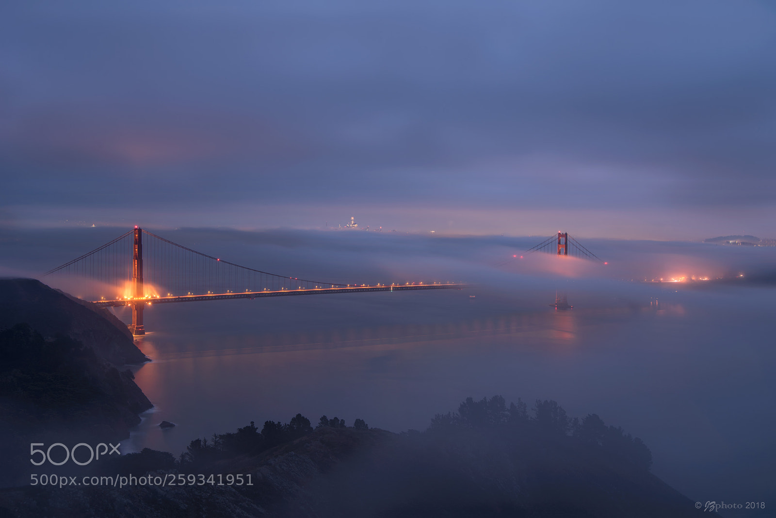 Nikon D810 sample photo. Dreamy golden gate photography